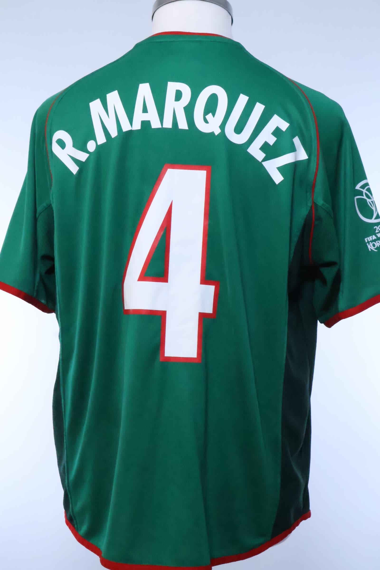 Mexico 2002/03 R. Marquez #4 Home Shirt - LAuthentic Original Football Shirt