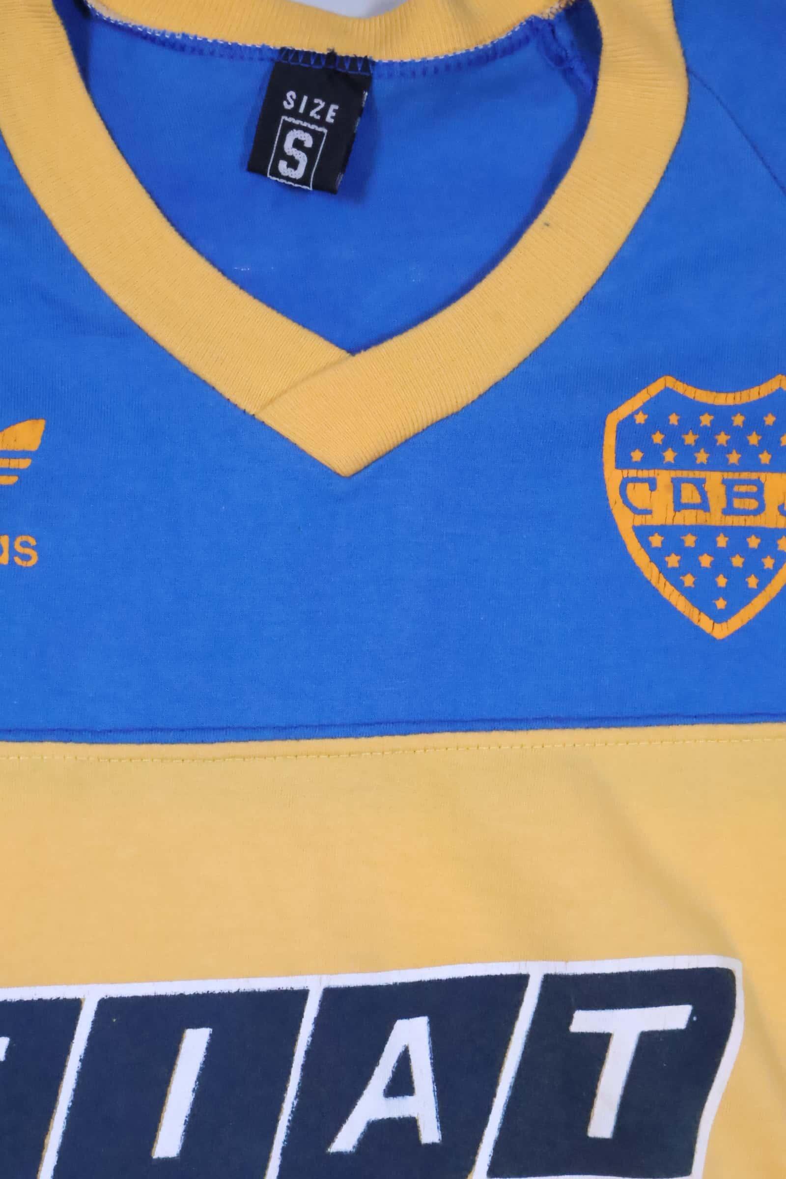 Boca Juniors 1989/90 #10 Home Shirt - S Authenic Original Football Shirt