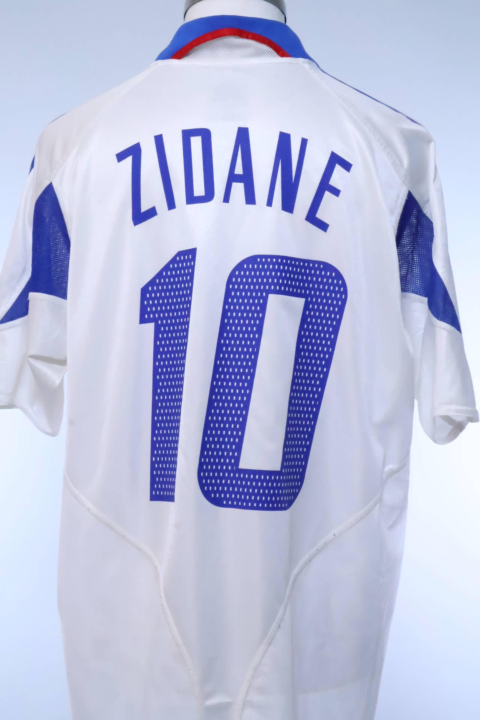 France 2004/ Zidane #10 Home Shirt - XL Authenic Original Football Shirt