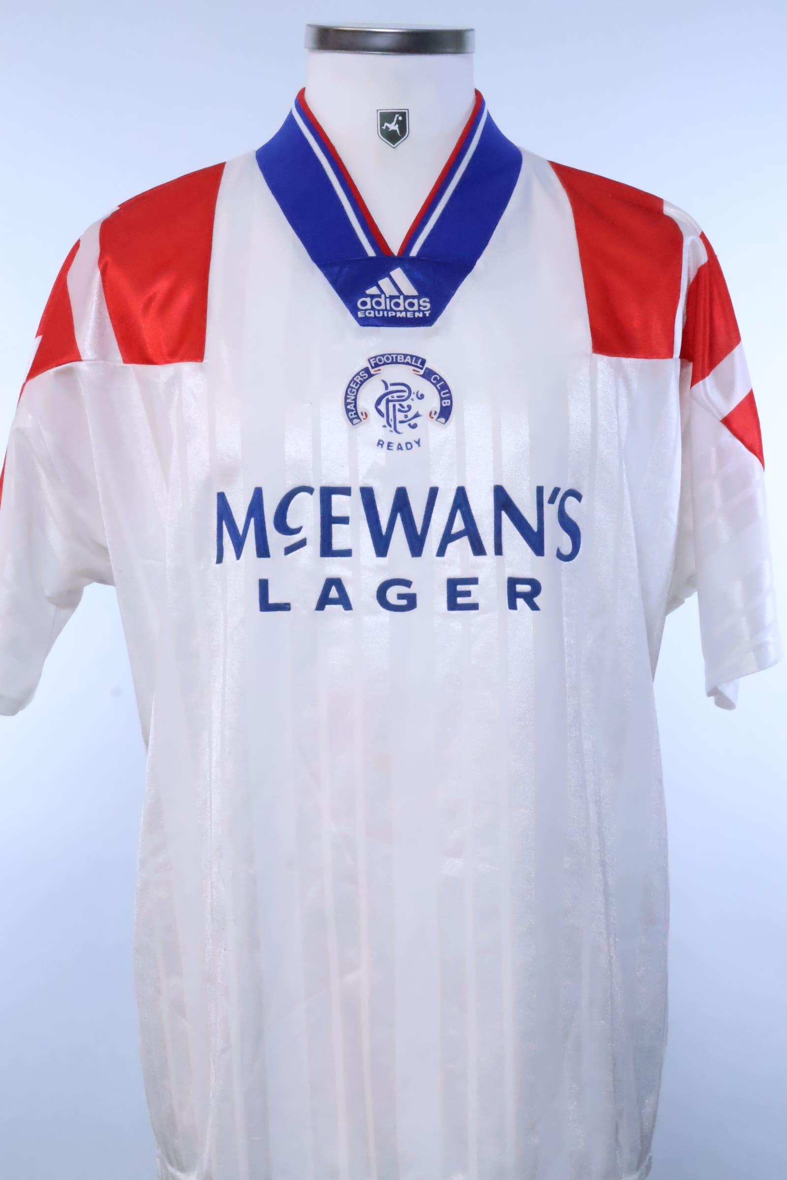 Rangers FC 1992/93 Away Shirt - LAuthentic Original Football Shirt
