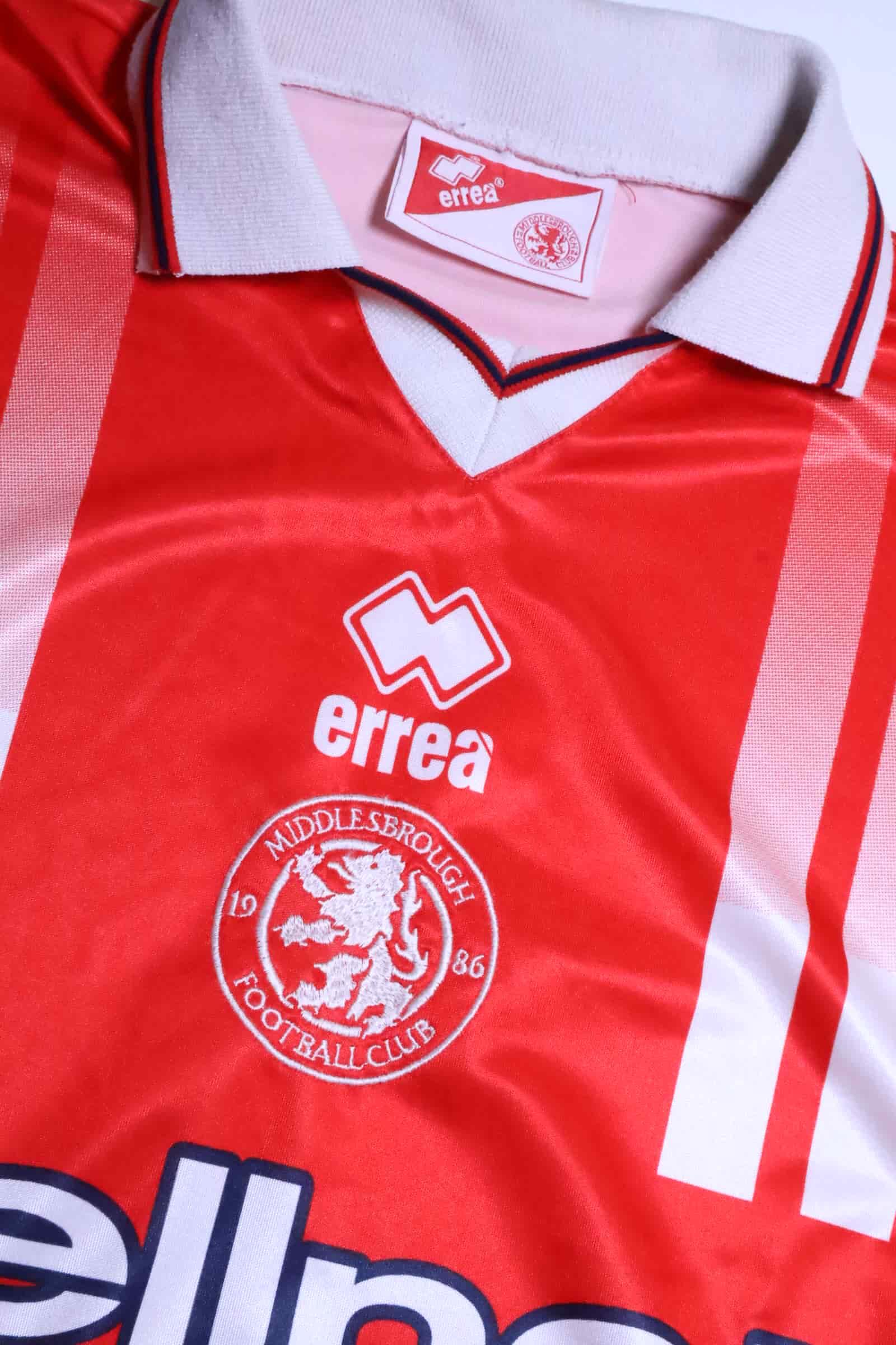 Middlesbrough 1998/99 Home Shirt - L Authenic Original Football Shirt