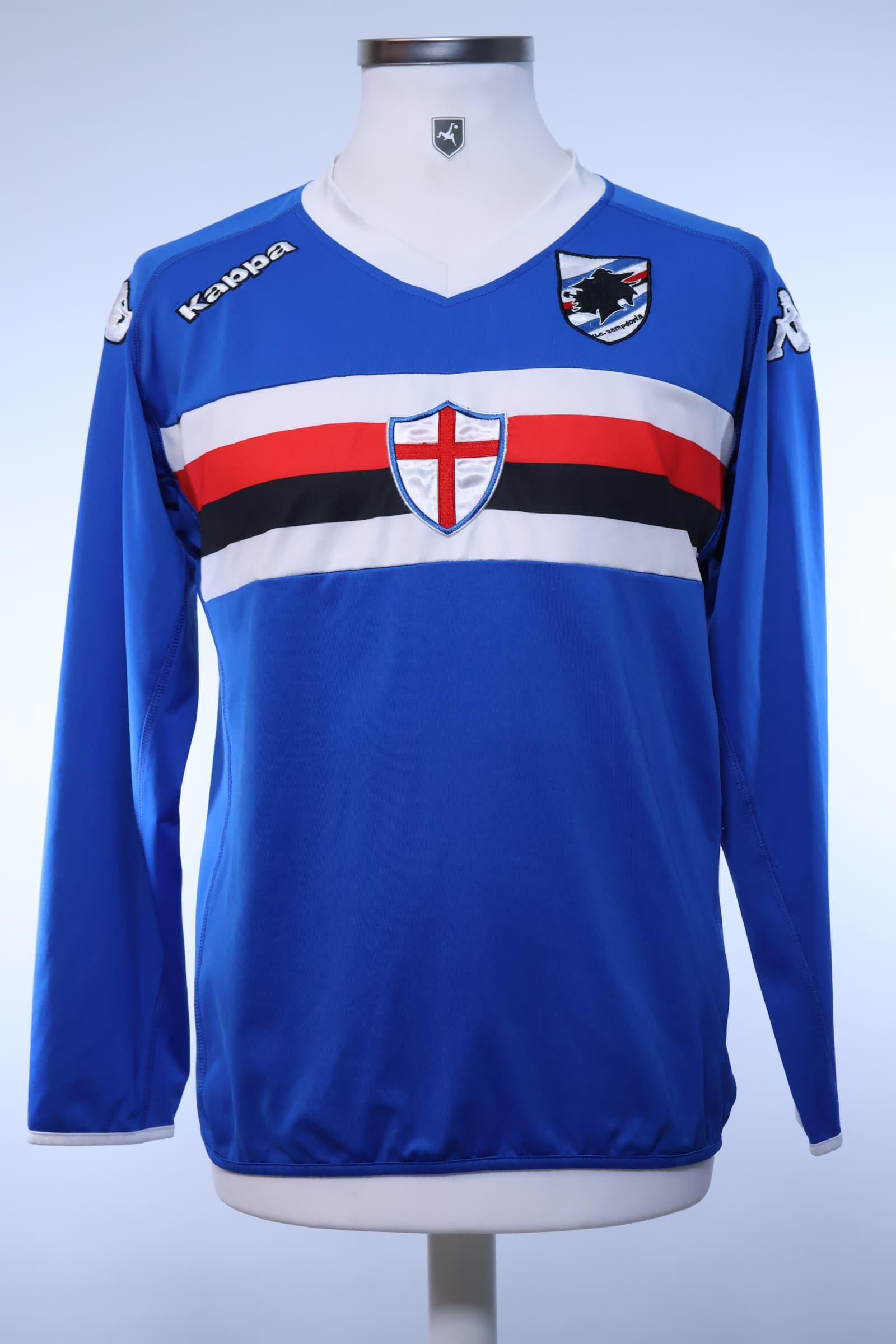 Sampdoria 2010/11 Home Shirt - MAuthentic Original Football Shirt