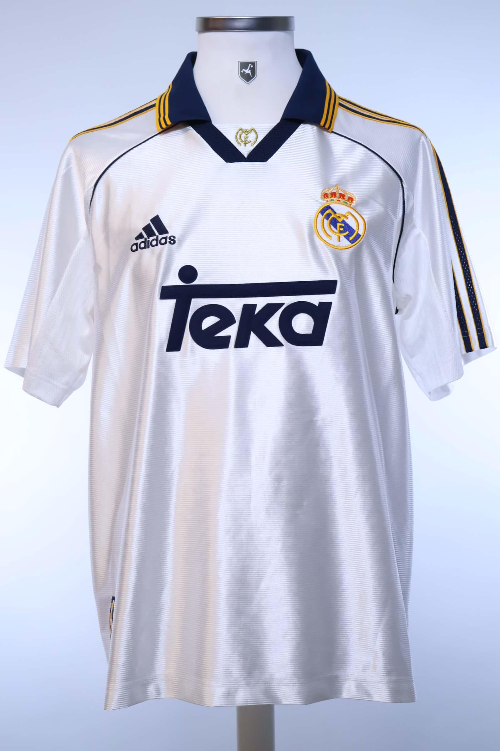 Real Madrid 1999/00 Redondo #6 Home Shirt - Re-Issue - M Authenic Original Football Shirt