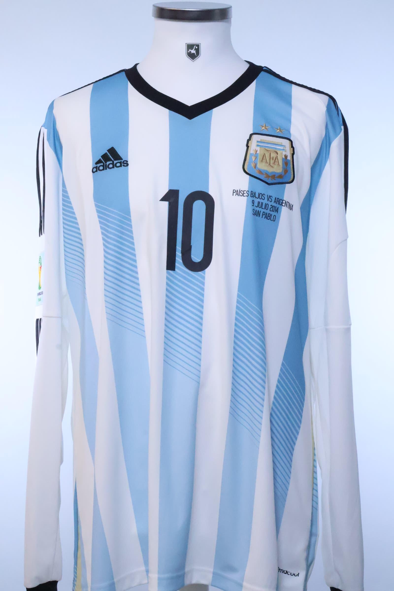 Argentina 2014/ Messi #10 Home Shirt - XL- FRONT