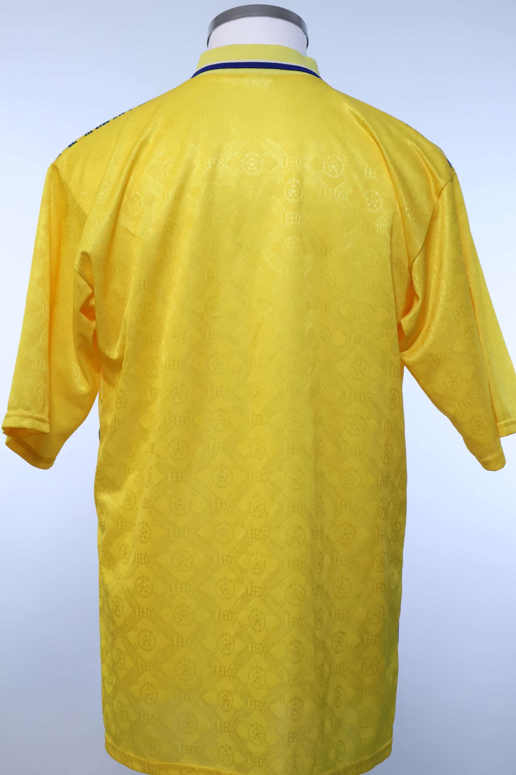 Leeds United 1992/93 Third Shirt - L- BACK