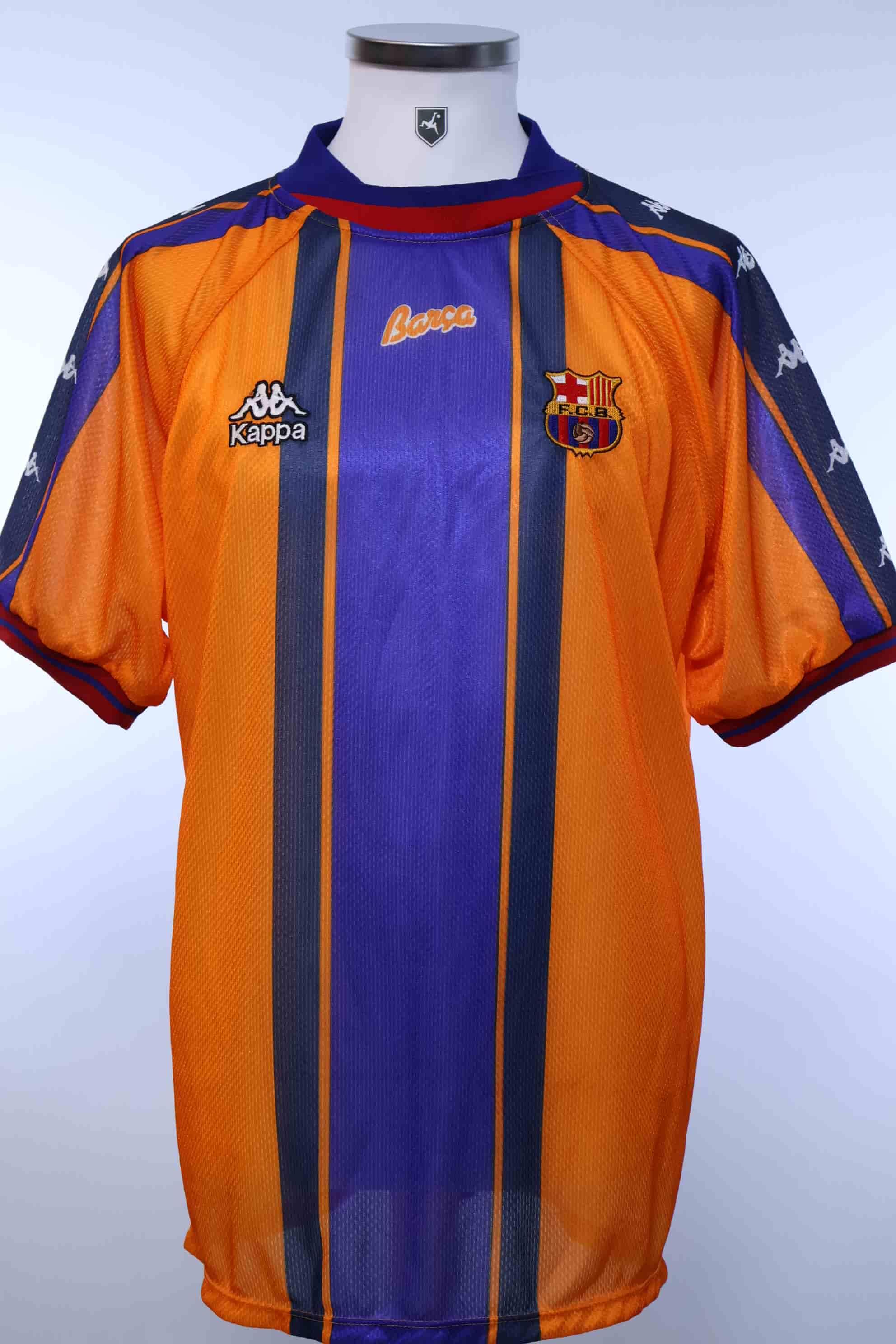 Barcelona 1997/98 Away Shirt - L- FRONT