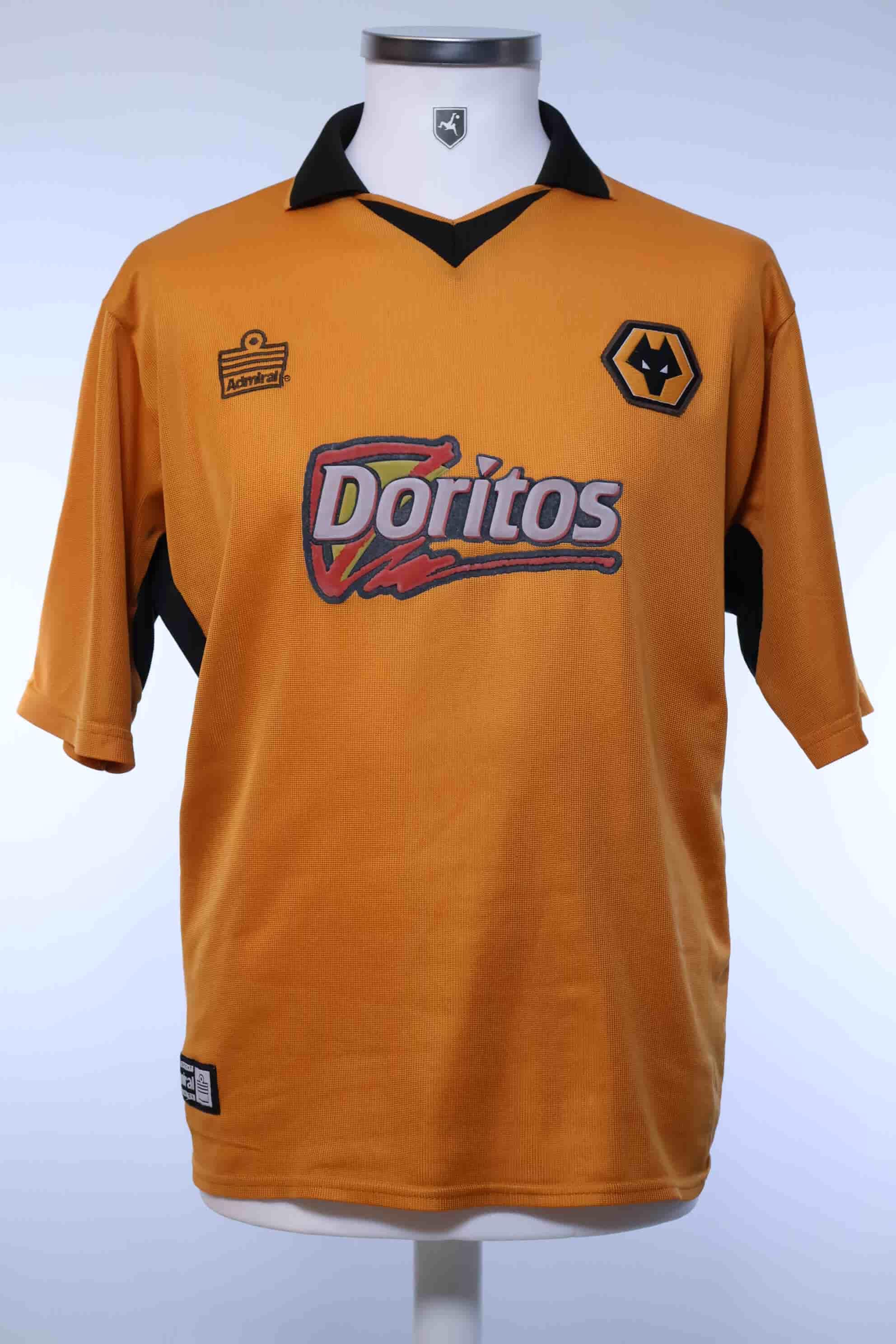 Wolverhampton Wanderes F.C 2002/04 Home Shirt - M- FRONT