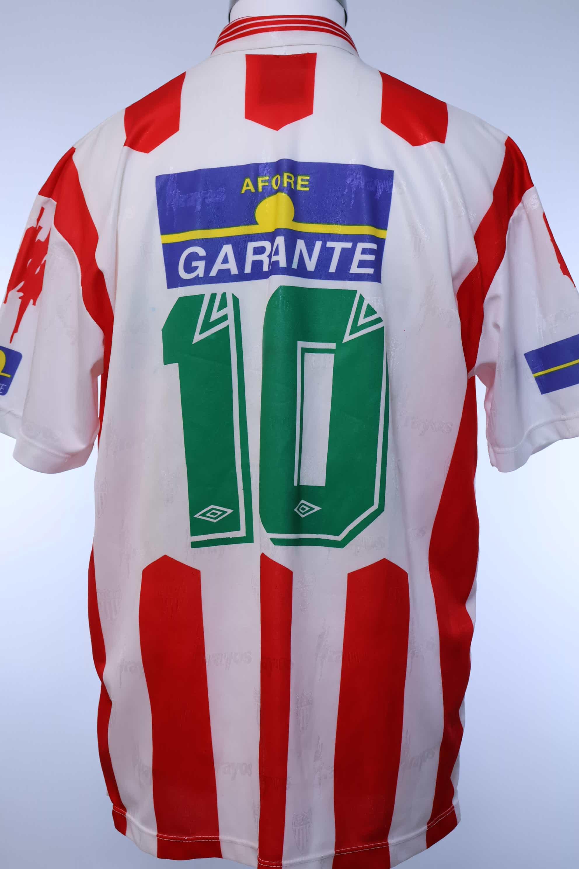 Necaxa 1998/99 #10 Home Shirt - M- BACK