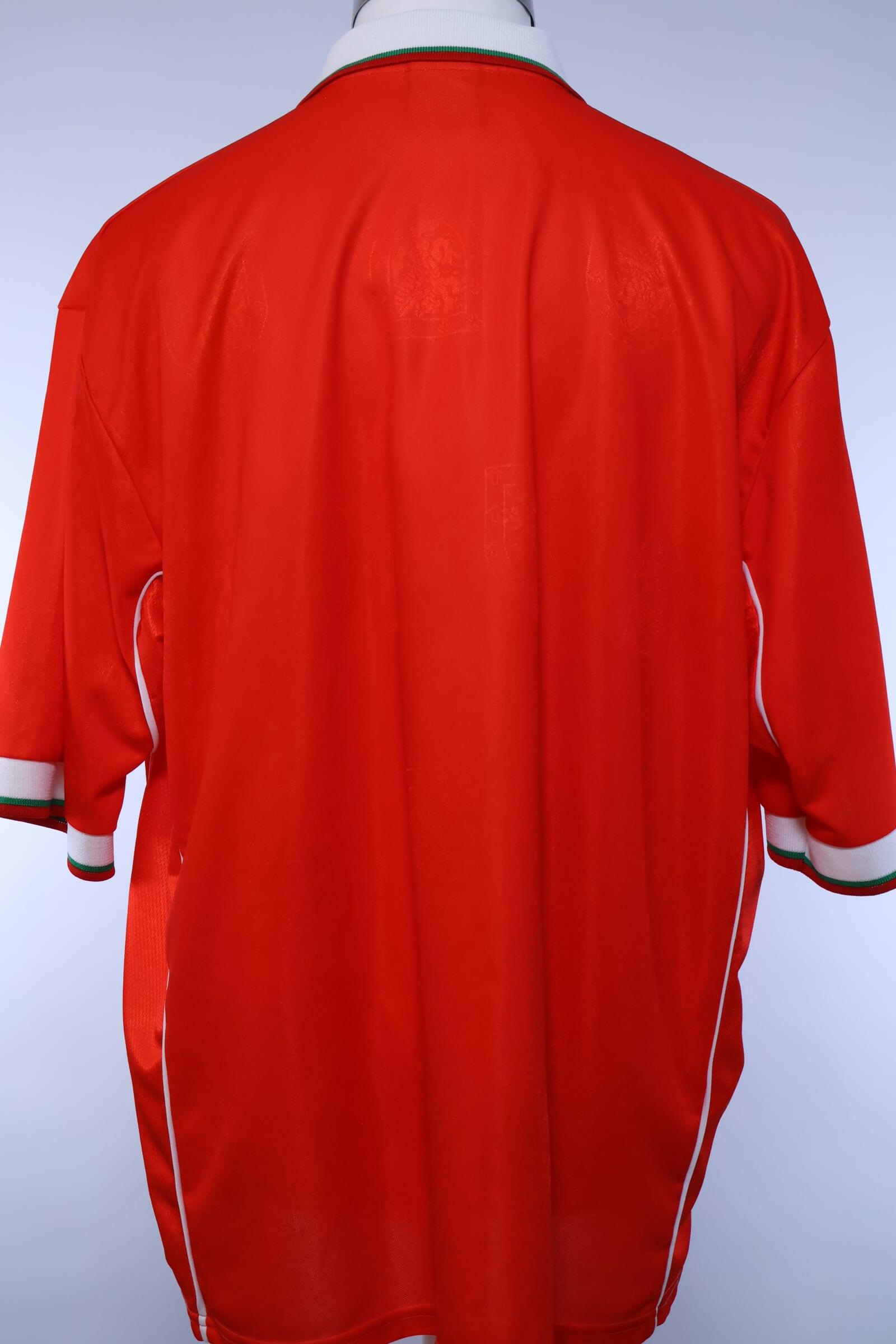 Wales 1998/00 Home Shirt - XXL Authentic Vintage Football Shirts