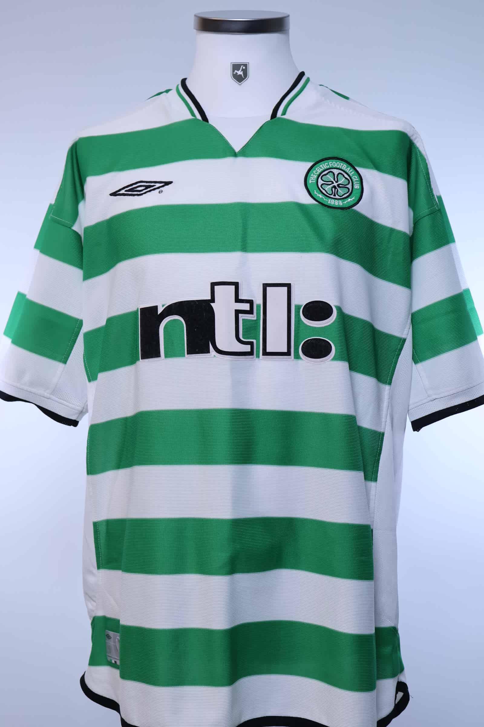 Celtic F.C 2001/03 Home Shirt - XL- FRONT