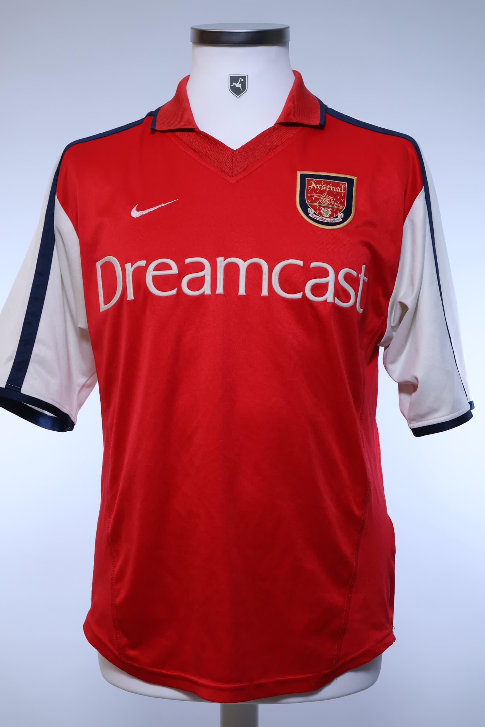 Arsenal 2000/02 Home Shirt - M- FRONT