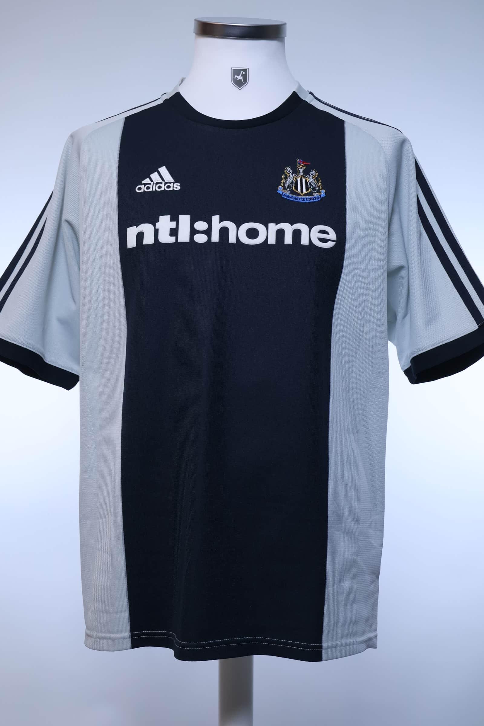 Newcastle United Shearer #9 2002/03 Away Shirt - M- BACK