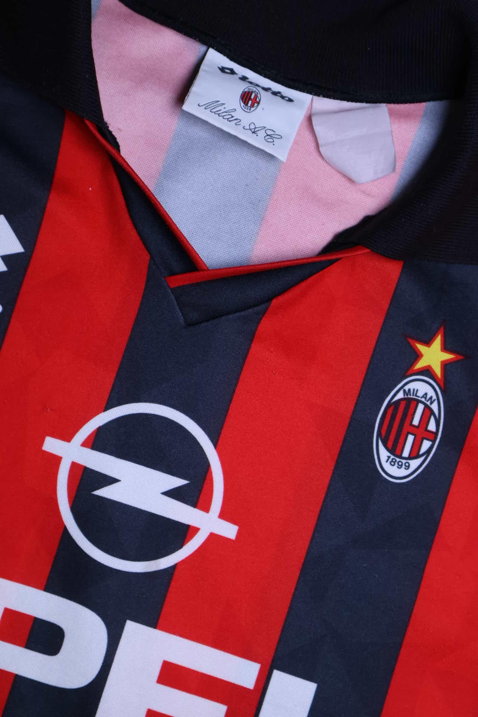 Ac Milan 1996/97 Home Shirt - L- TAGS