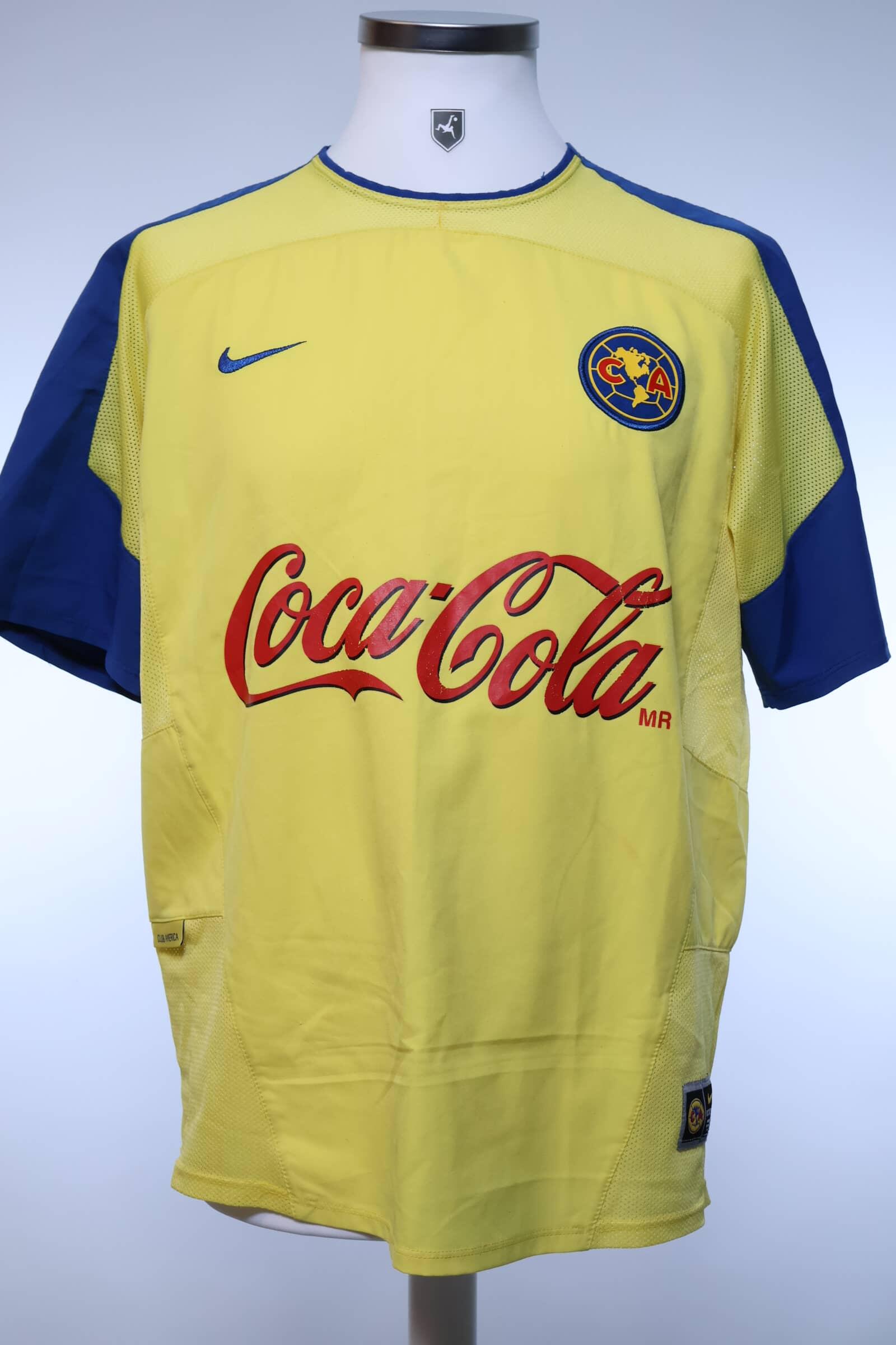 Club América C. Blanco #10 2003/04 Home Shirt - L- BACK