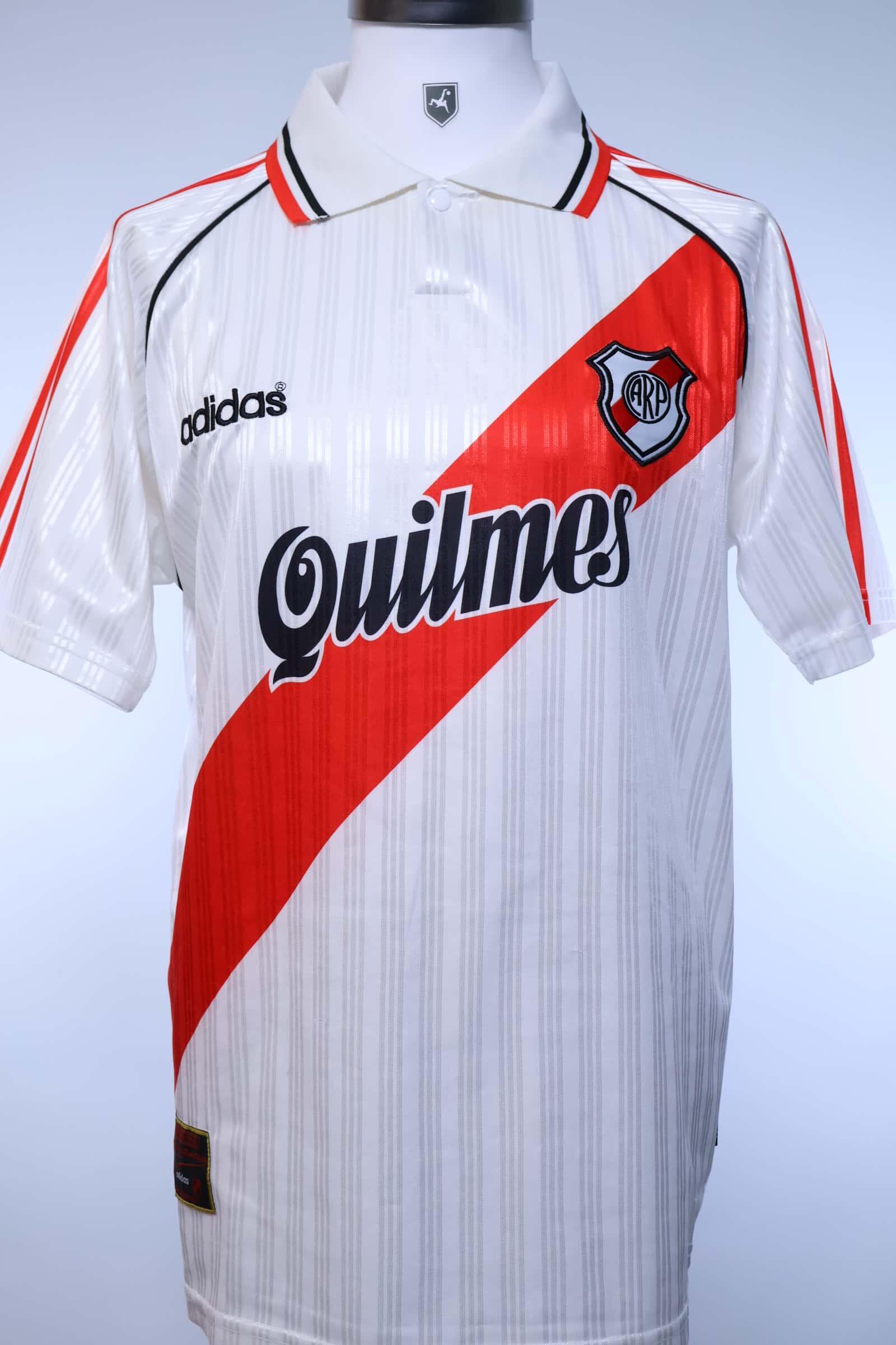 River Plate 1996/97 Home Shirt - L- FRONT