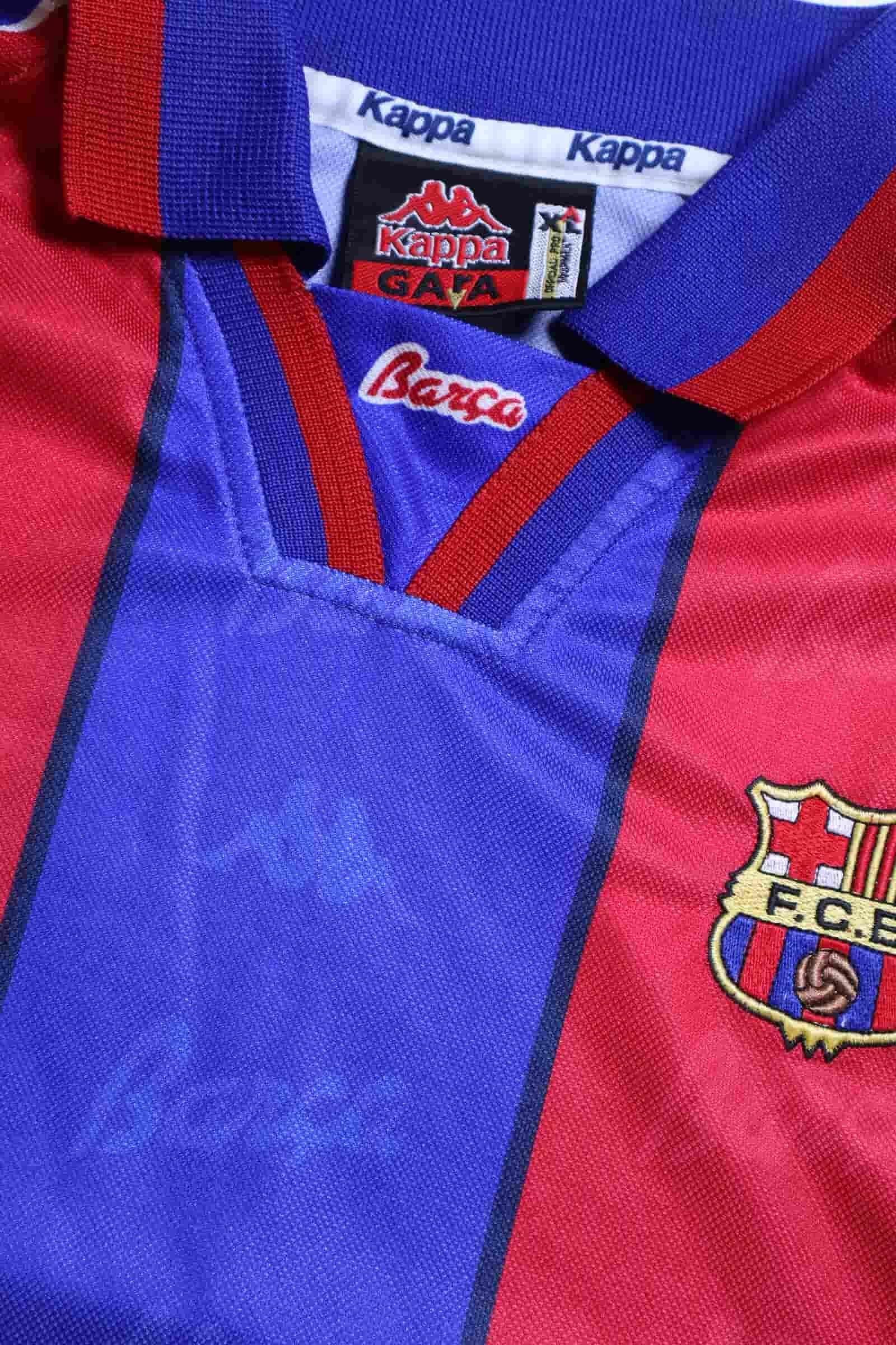 Barcelona 1996/97 Home Shirt - XL- TAGS