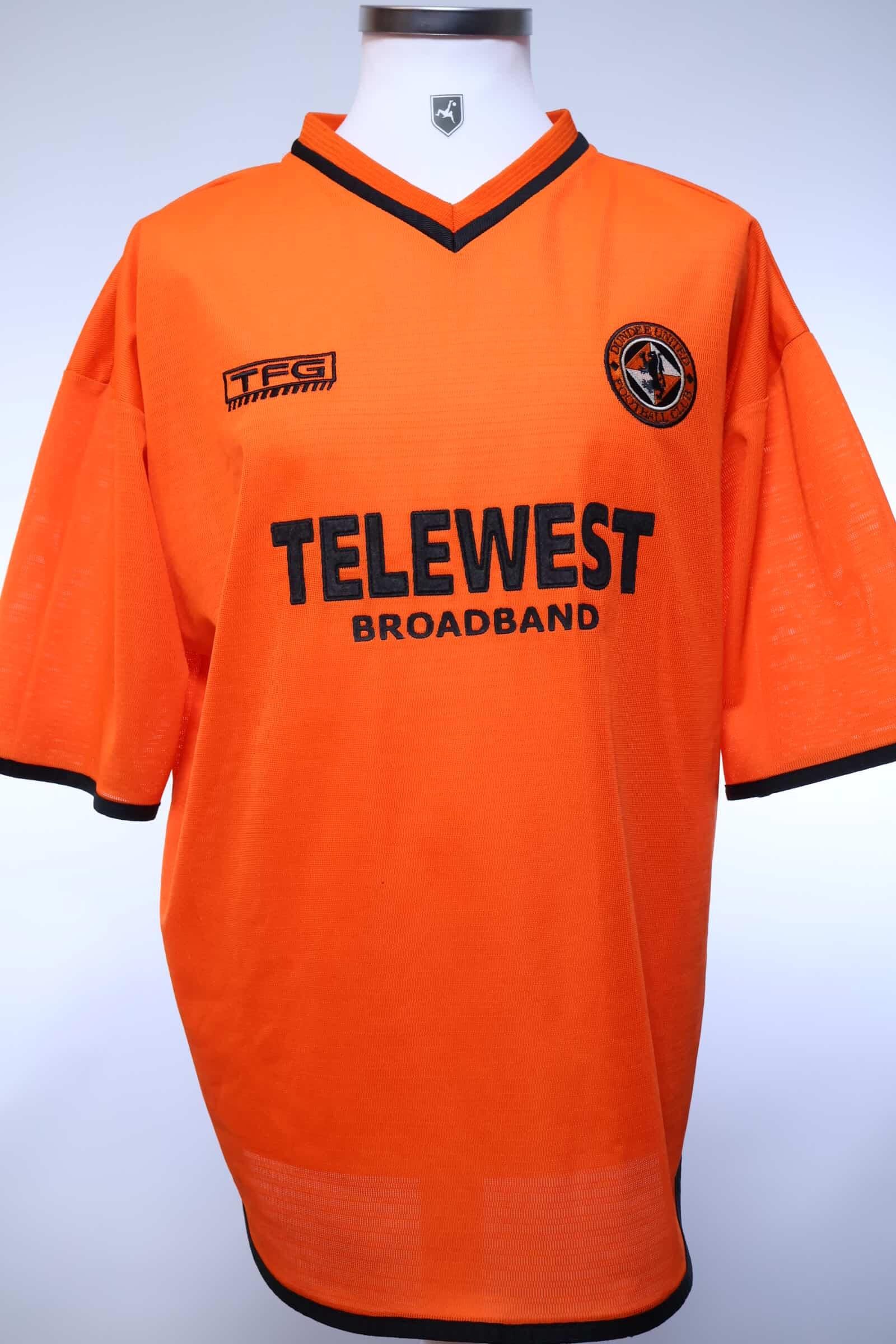 Dundee United 2001/02 Home Shirt - XL- FRONT