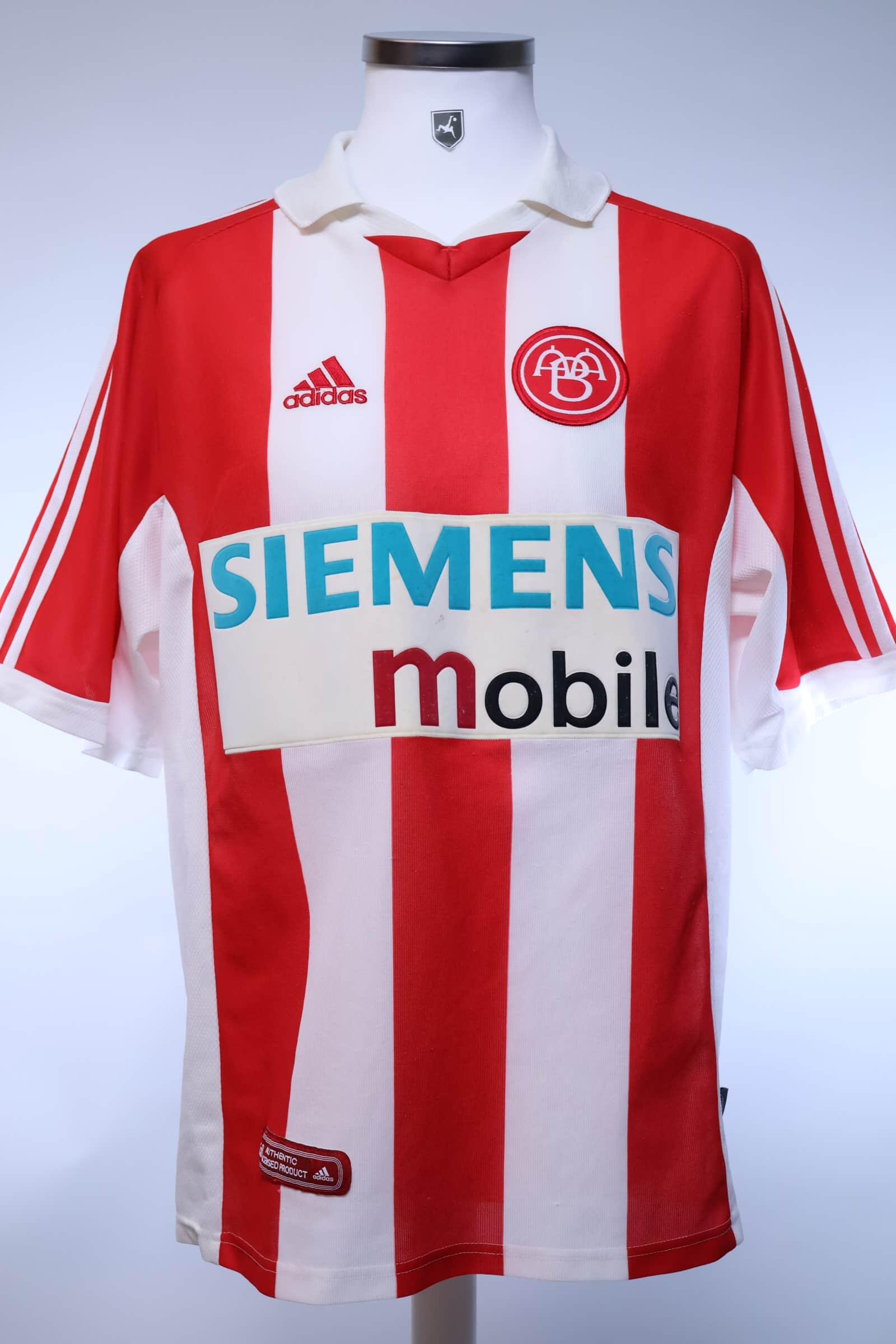 Aalborg Bk Zelinski #19 2001/02 Home Shirt - XL- BACK