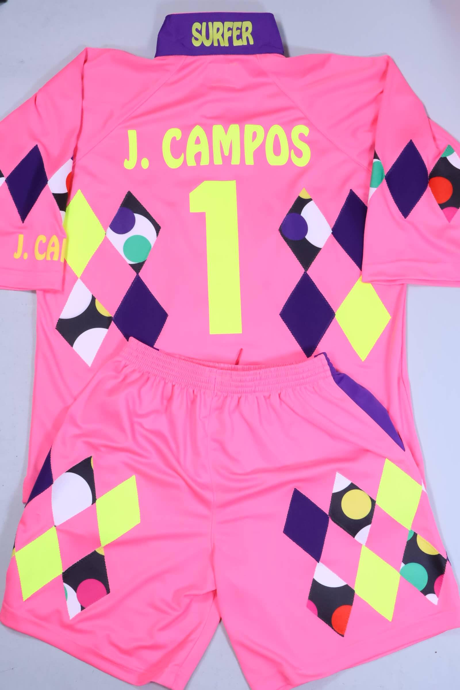 J. Campos #1 Full Kit - M- BACK
