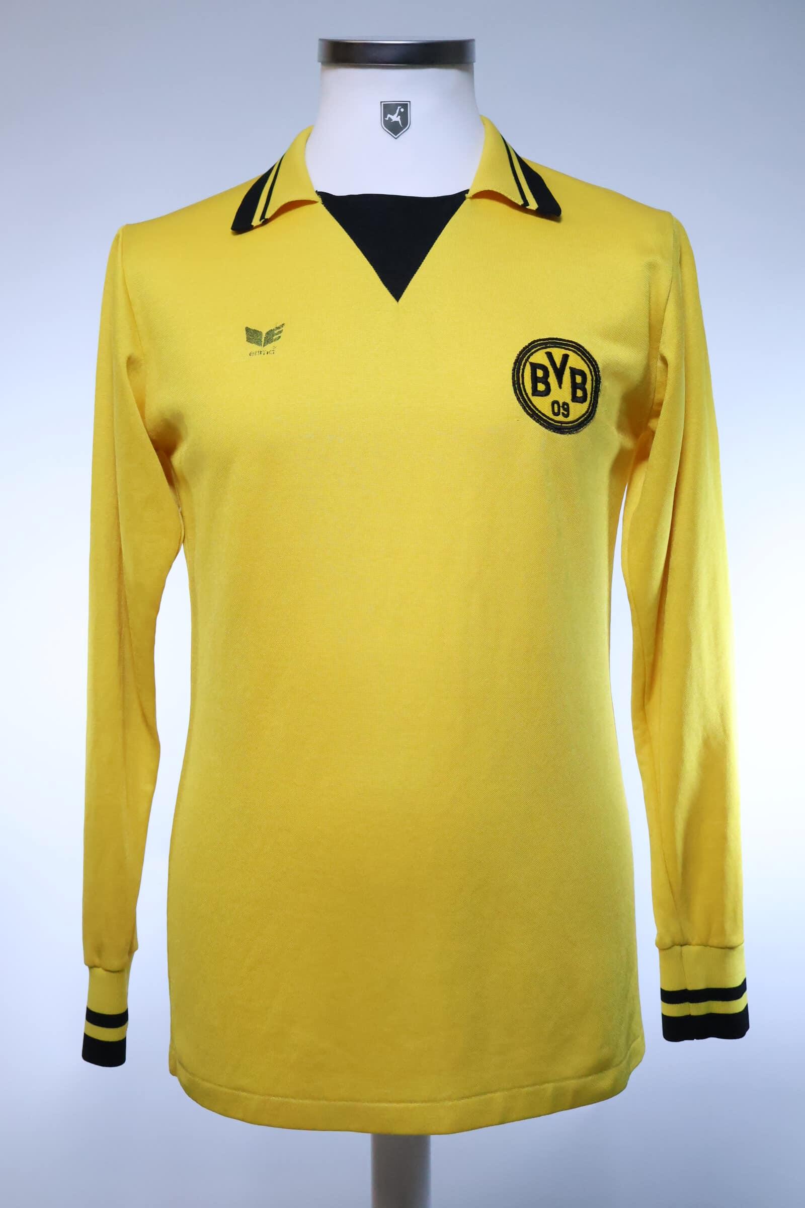 Borussia Dortmund 1979/80 Home Shirt - M- FRONT