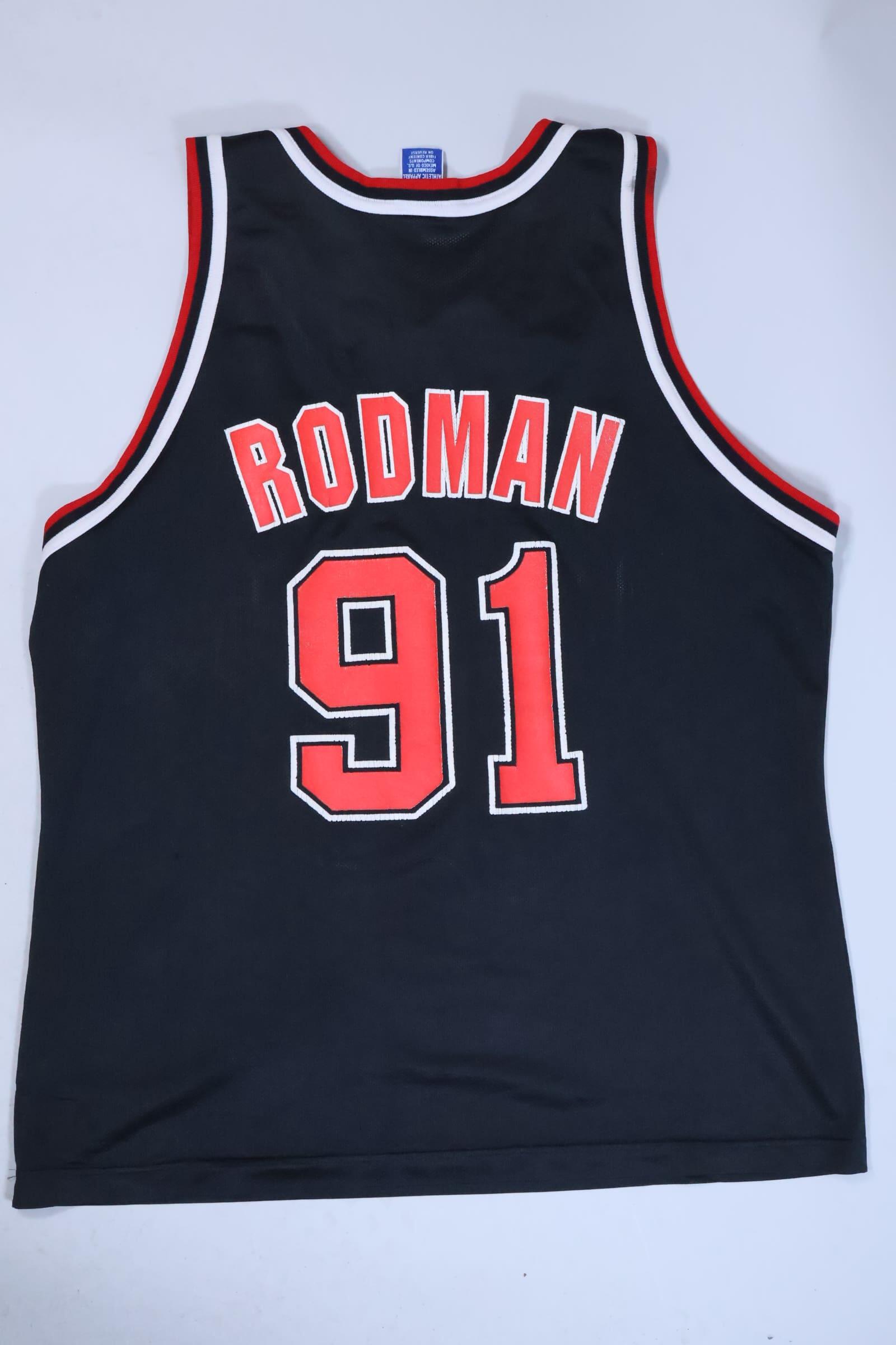 Chicago Bulls Rodman #91 1997/98 - L- BACK