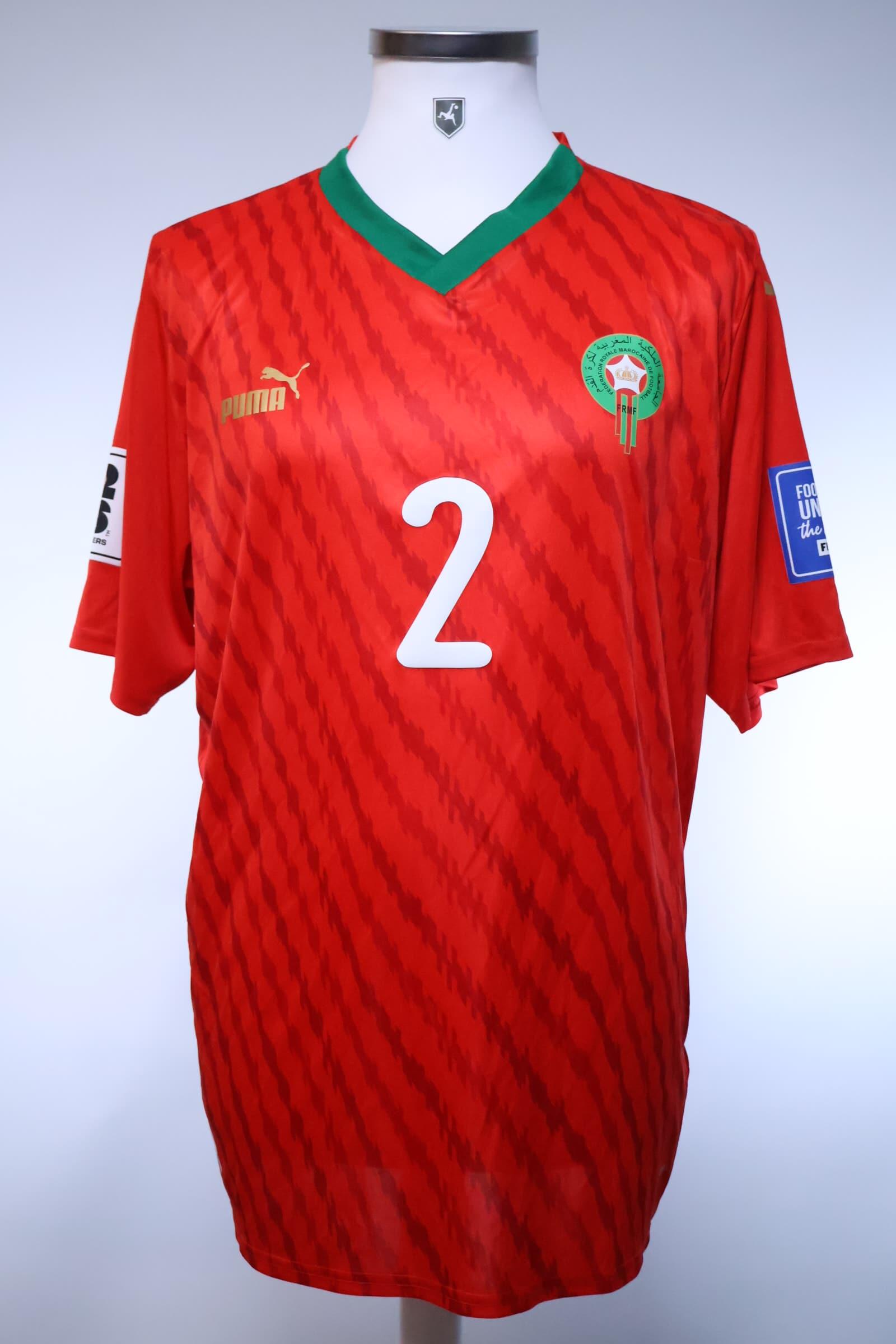 Morocco #2 2024/25 Home Shirt - Player Issue - XL- FRONT