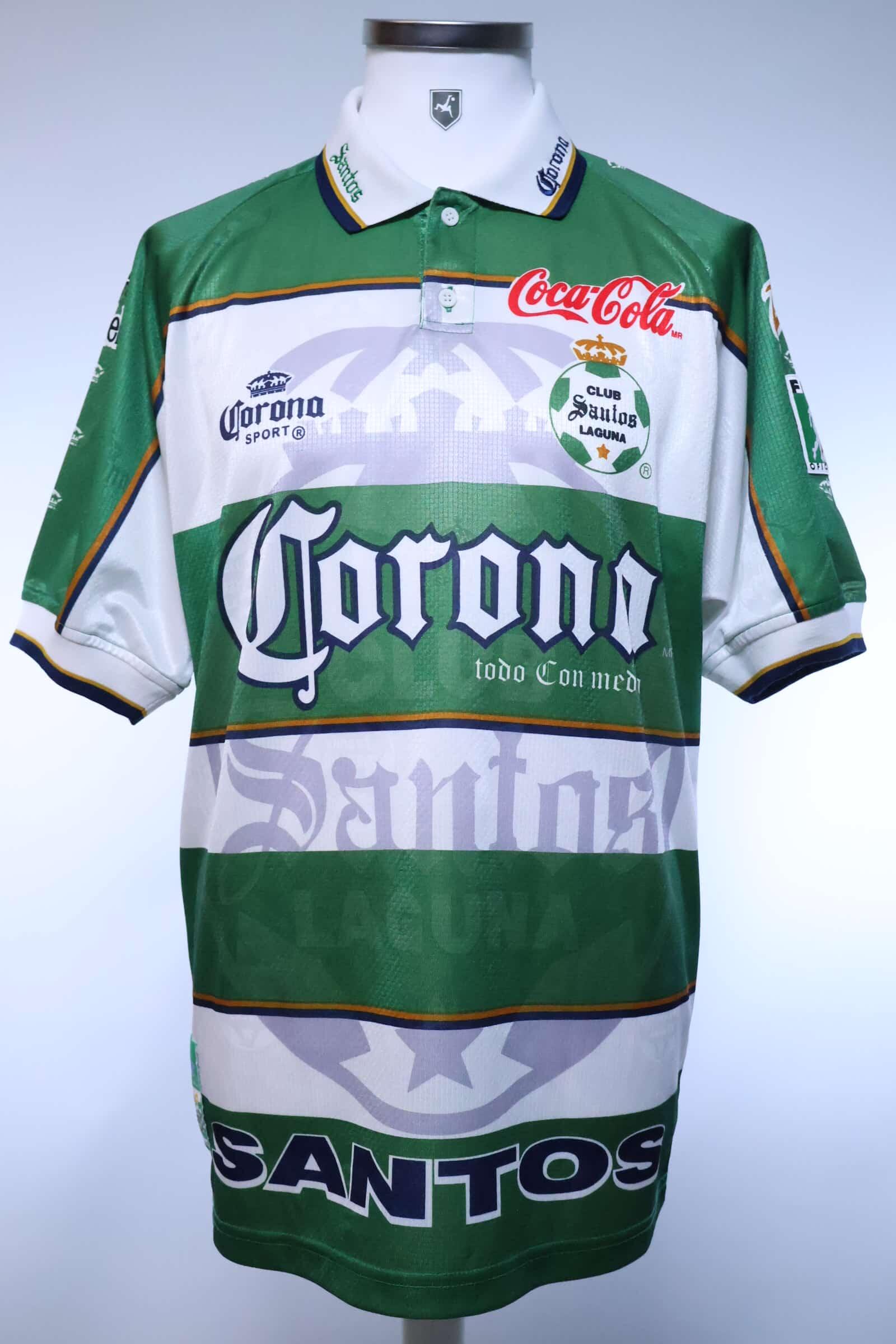 Santos Laguna #6 1999/00 Away Shirt - XL- FRONT