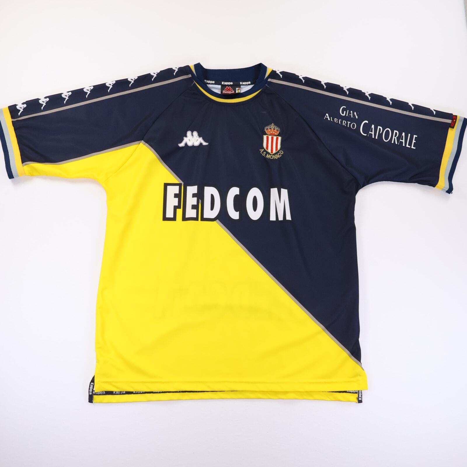 As Monaco R. Marquez #4 1999/00 Away Shirt - XL- BACK