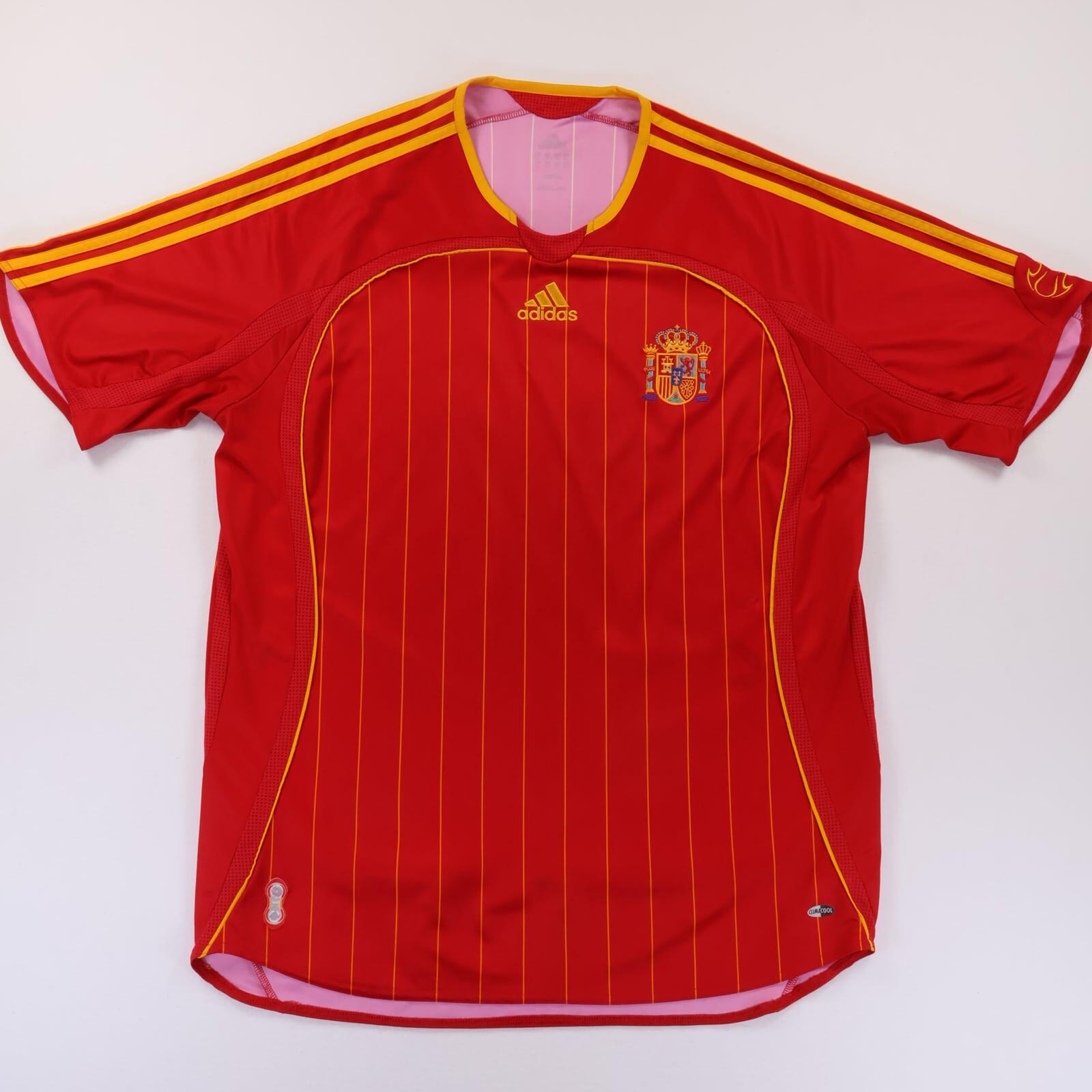 Spain 2006/08 Home Shirt - XL- FRONT