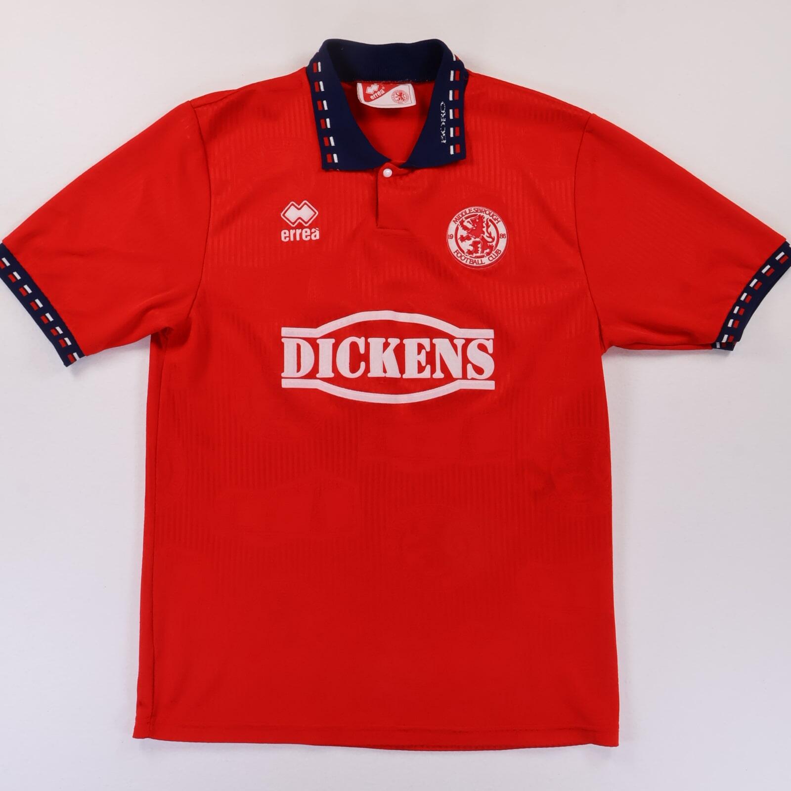 Middlesbrough 1994/95 Home Shirt - M- FRONT