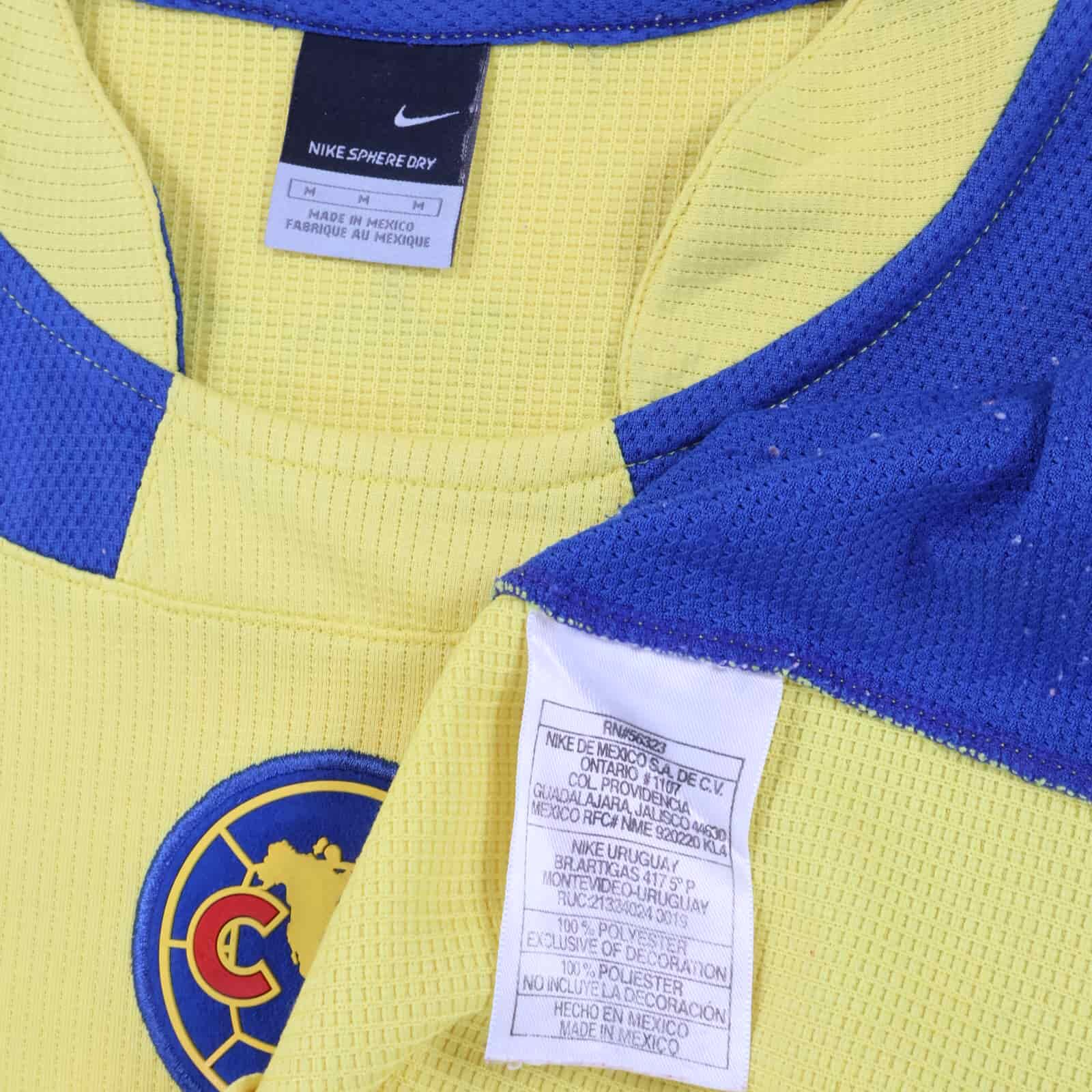 Club América C. Blanco #10 2004/05 Home Shirt - M