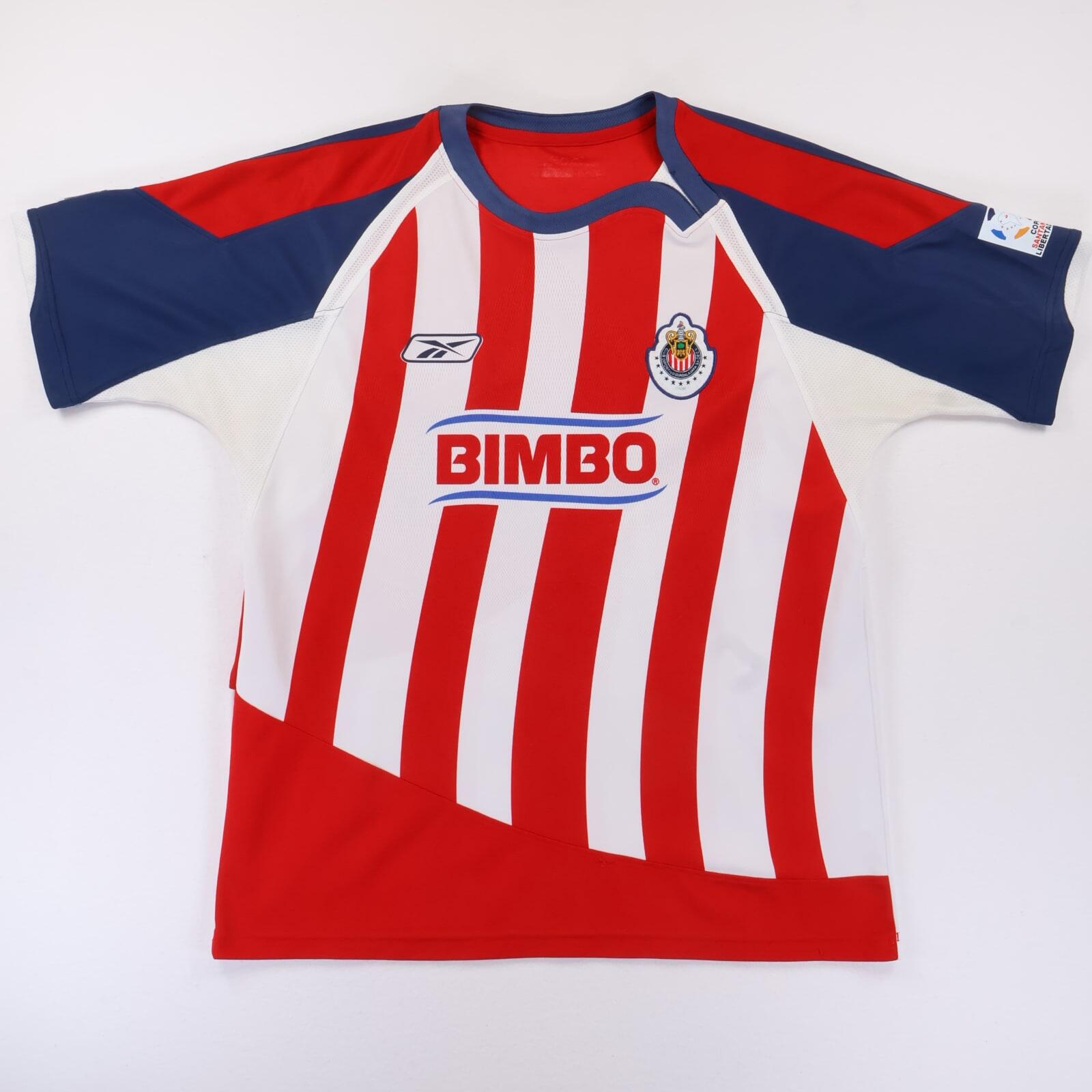 Club Deportivo Guadalajara O.Bravo #9 2007/08 Home - Champions League Winners - XL- FRONT