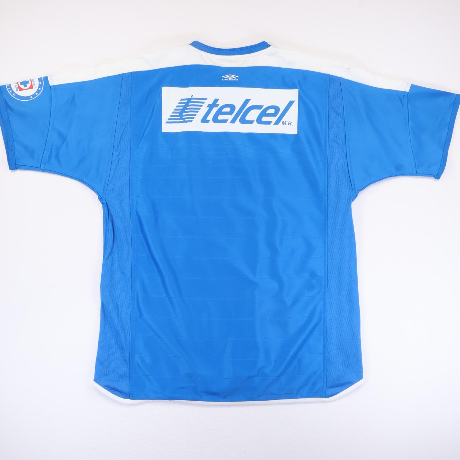 Cruz Azul 2003/04 Home Shirt - L- TAGS