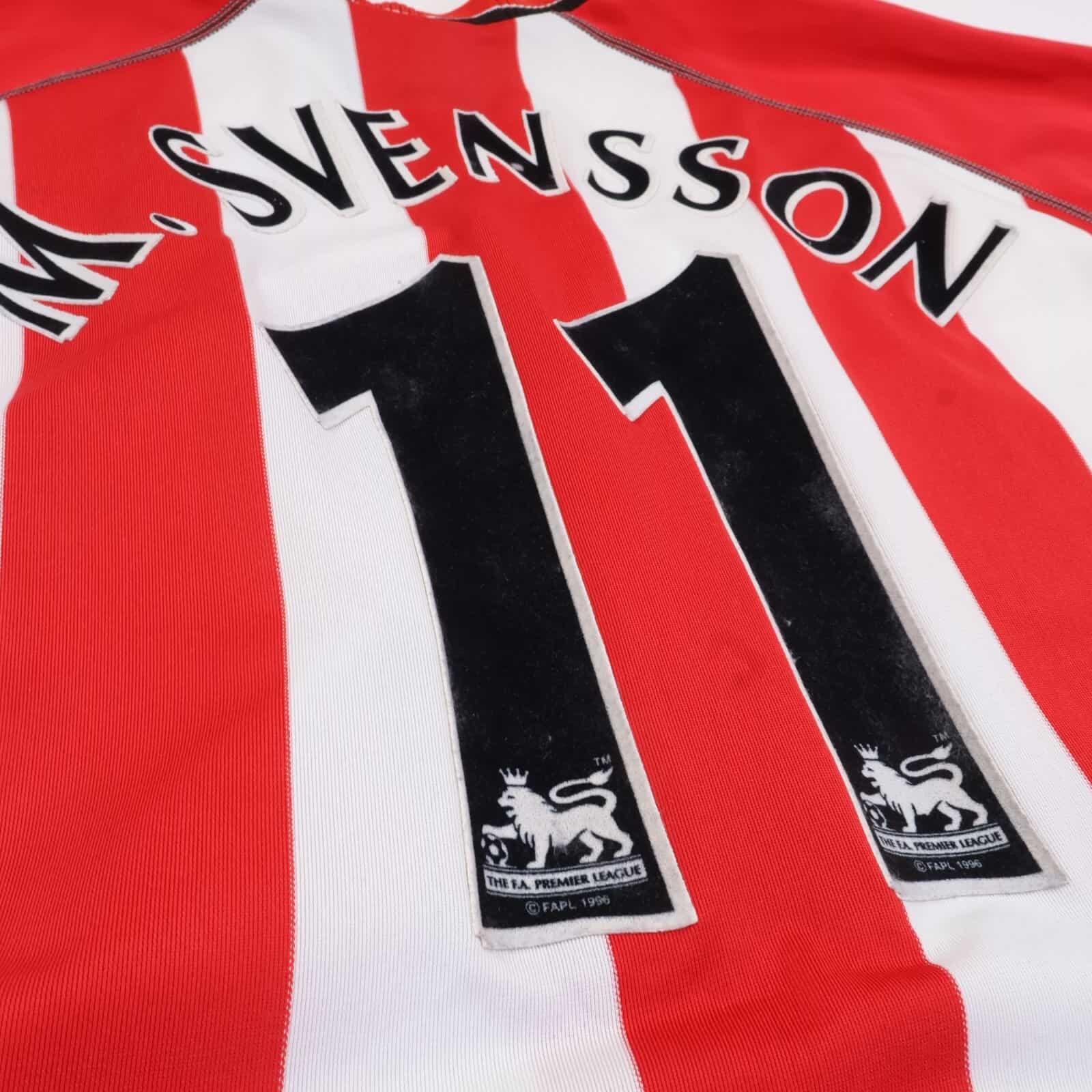 Southampton F.C M. Svensson #11 2003/05 Home Shirt - XL