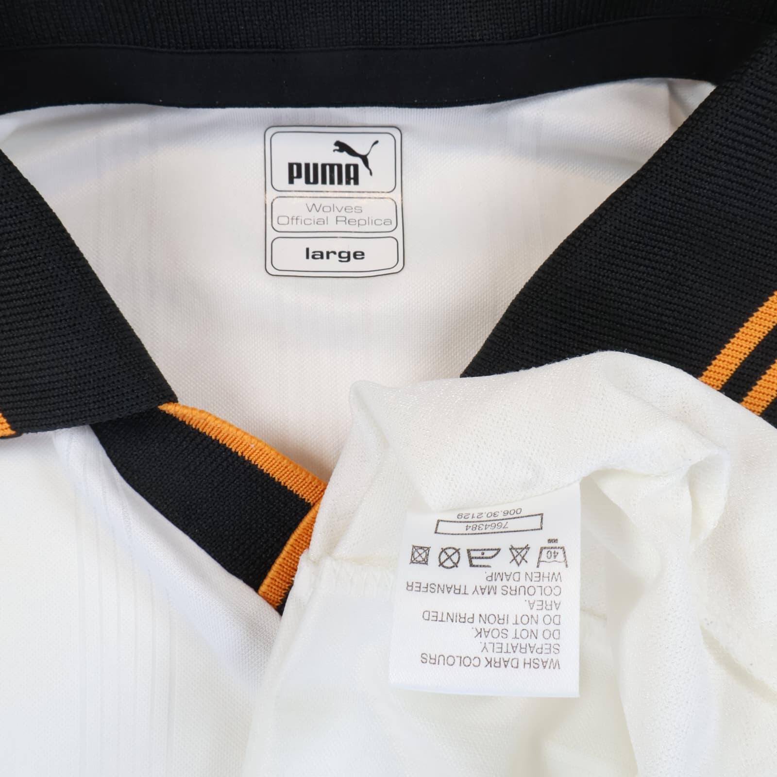 Wolverhampton Wanderes F.C 1999/00 Away Shirt - L- BACK