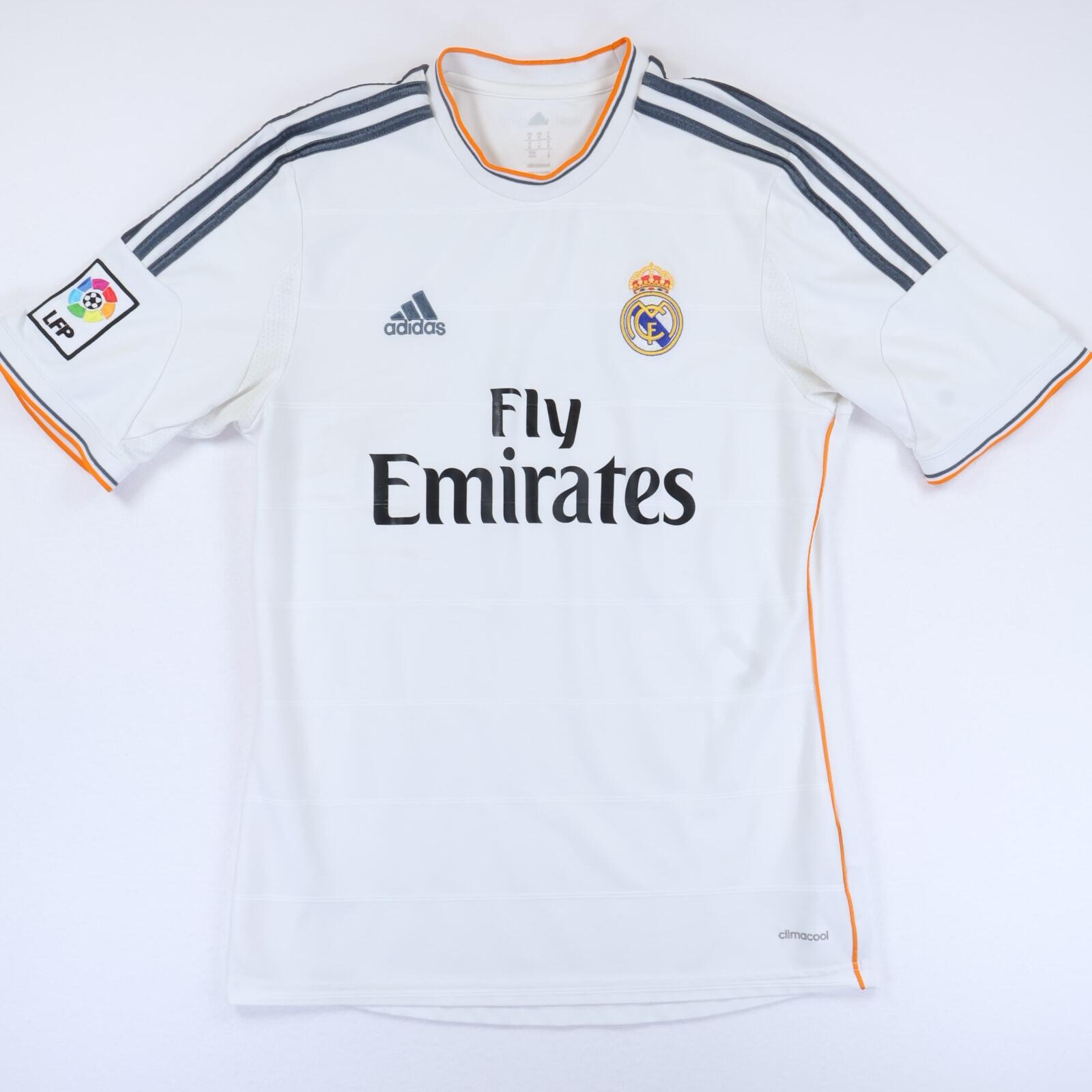 Real Madrid Ronaldo #7 2013/14 Home Shirt - M- BACK