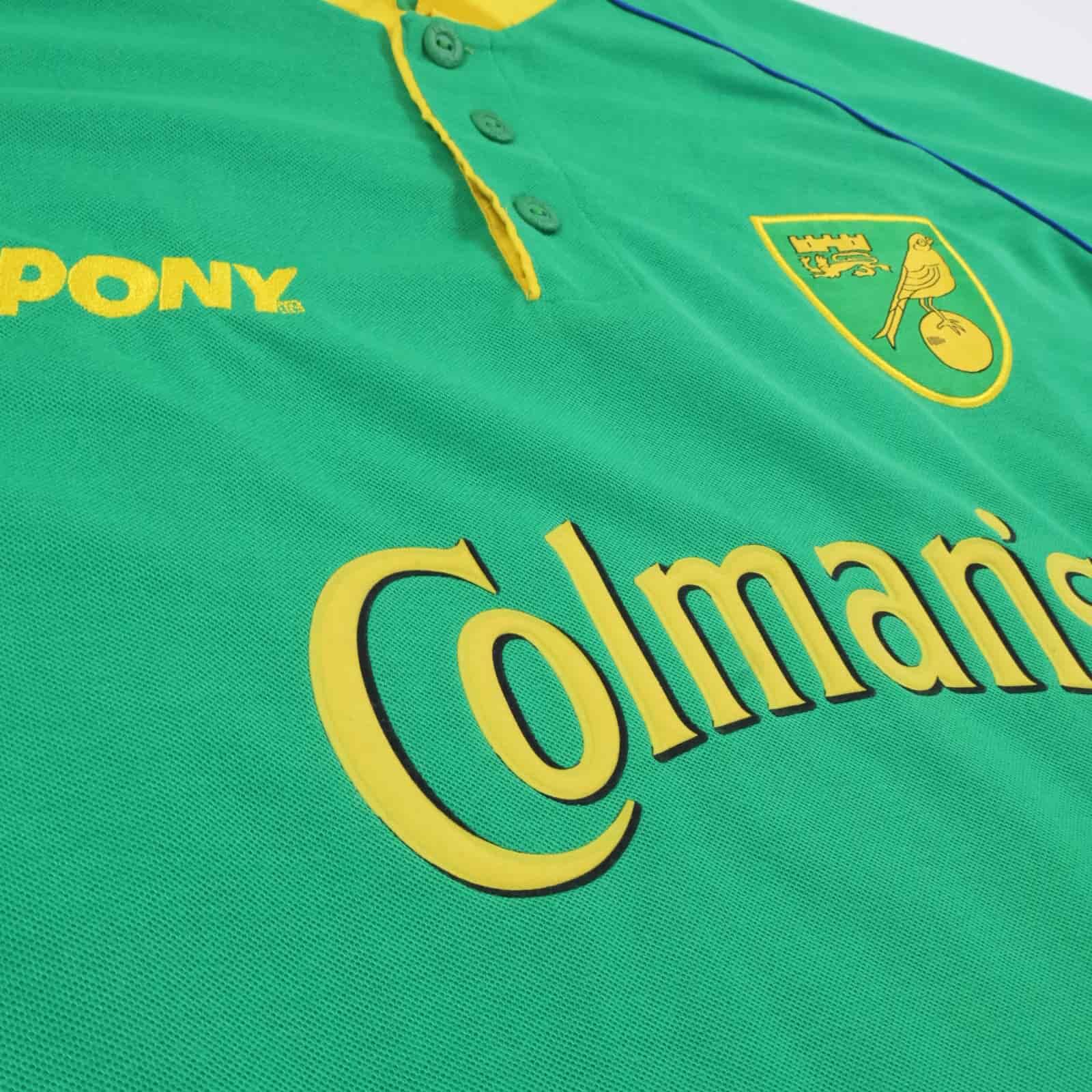 Norwich City F.C 1997/99 Away Shirt - 2XL- BACK