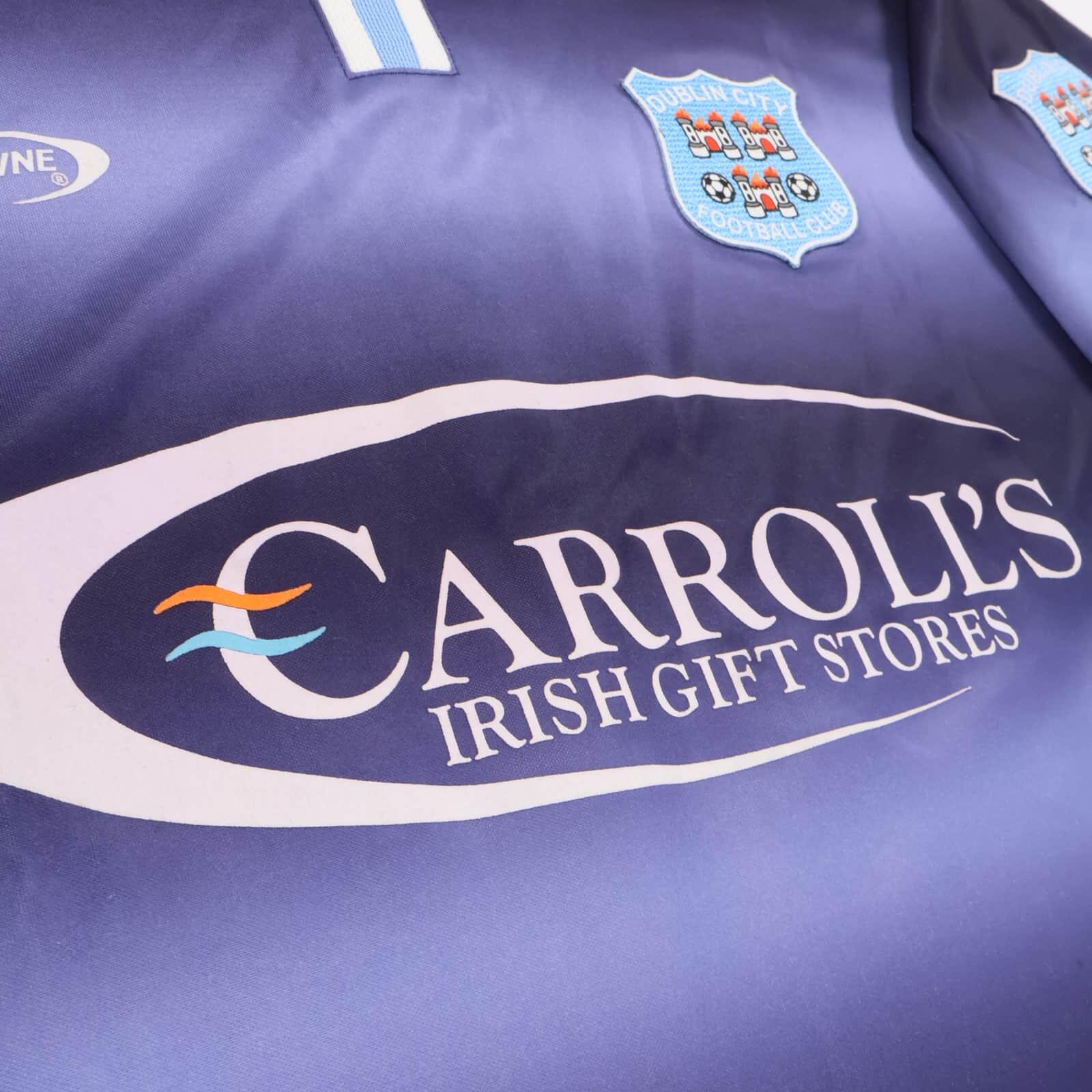 Dublin City 2002/03 Away Shirt - XL- BACK