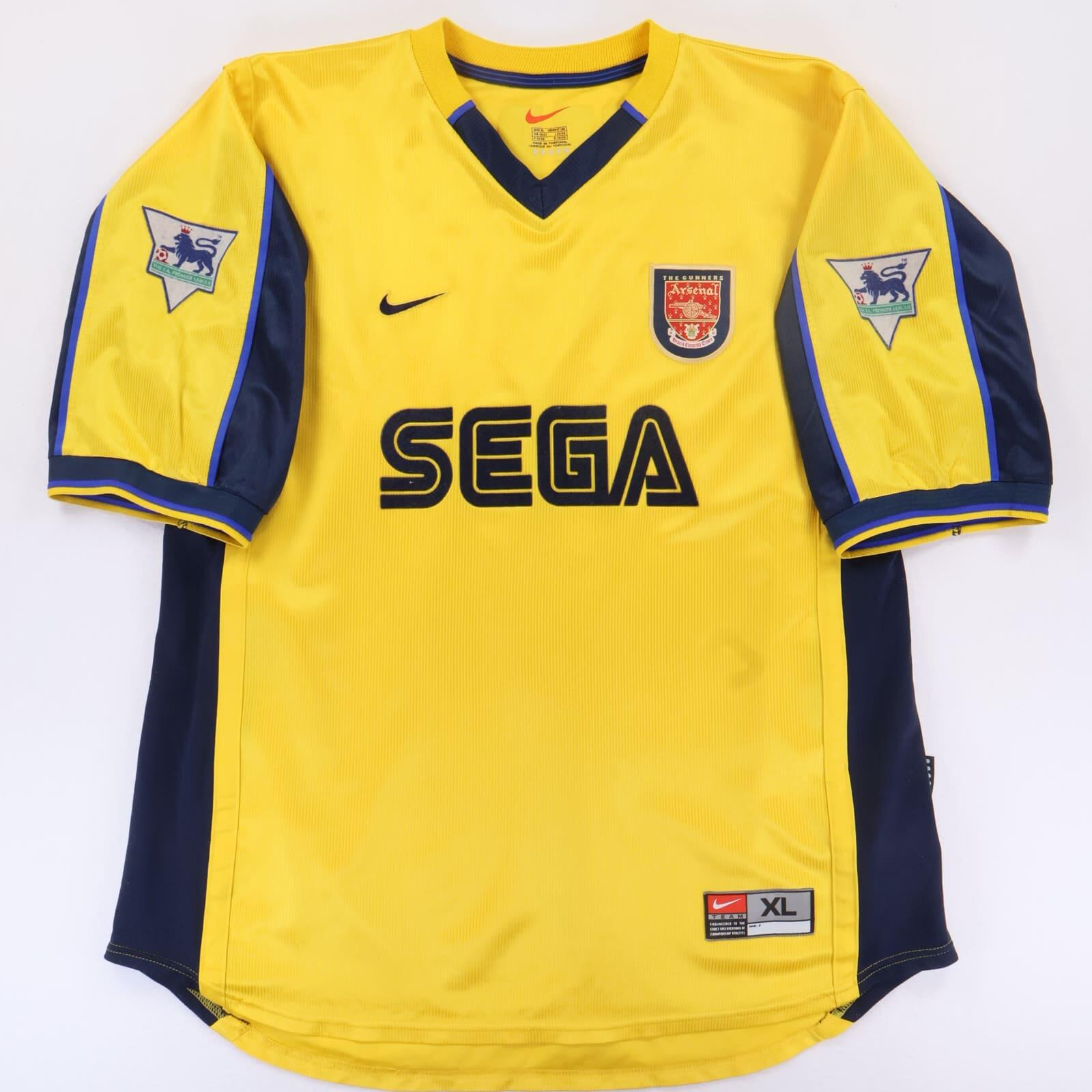 Arsenal Winternburn #3 1999/01 Away Shirt - XL- BACK