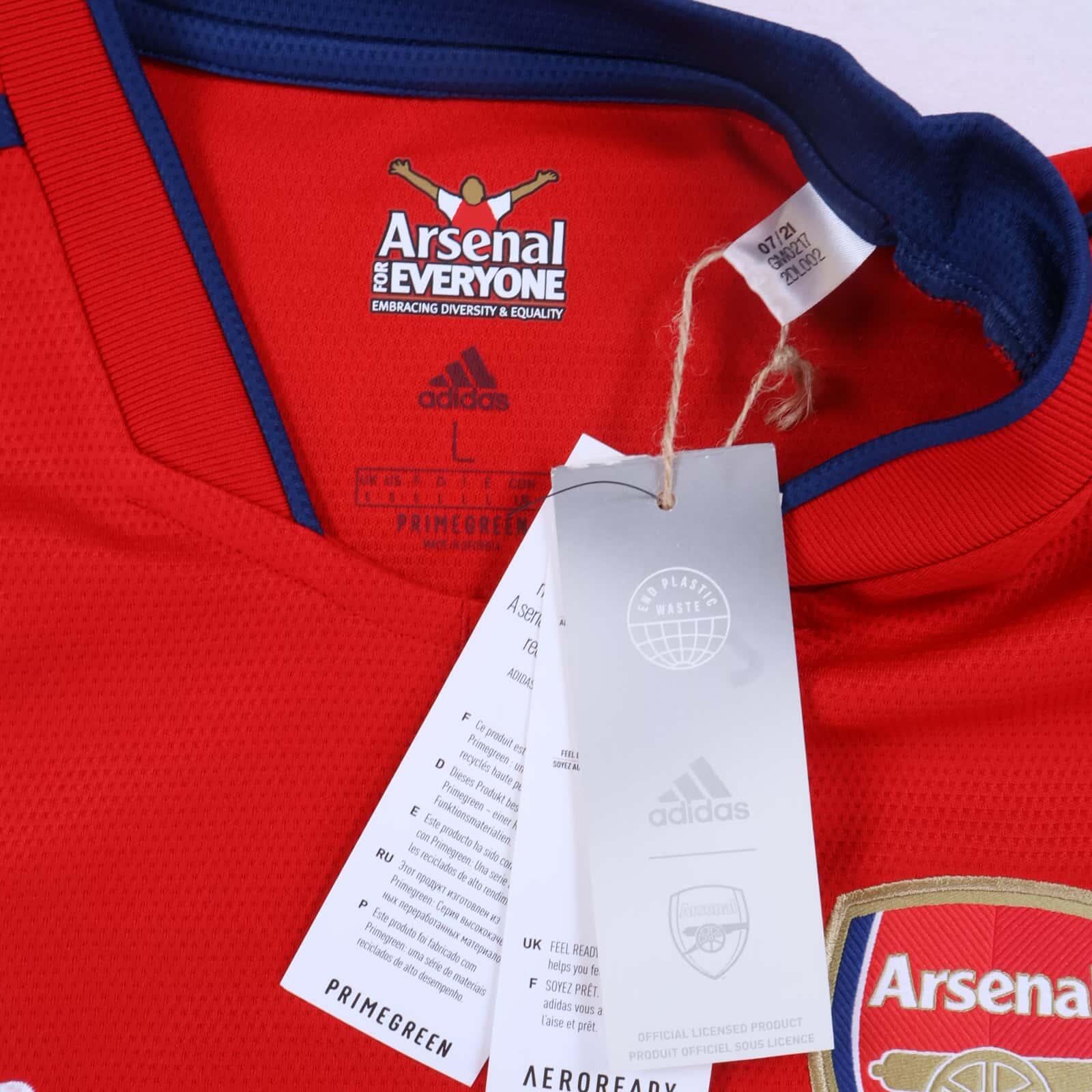 Arsenal 2021/22 Home Shirt - L