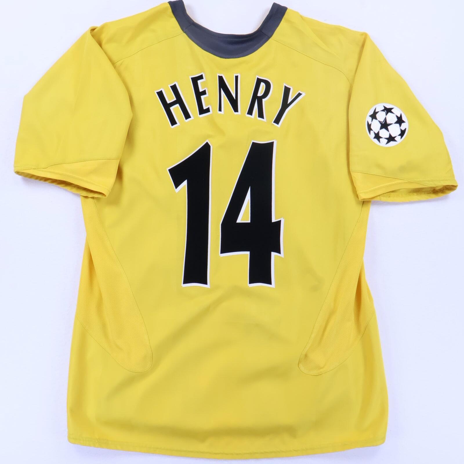 Arsenal Henry #14 2005/06 Away Shirt - L- FRONT