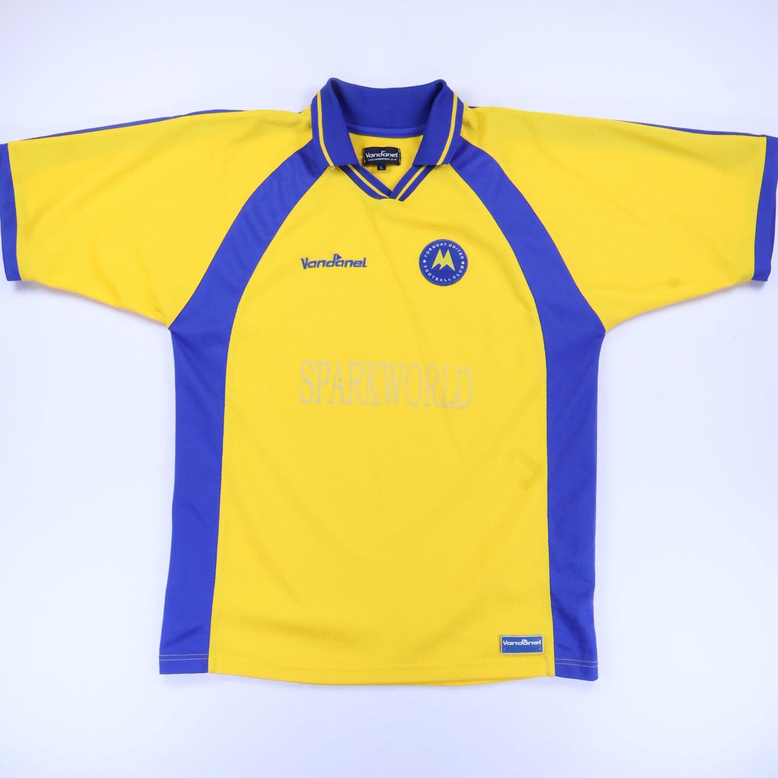 Torquay United 2003/05 Home Shirt - L- FRONT