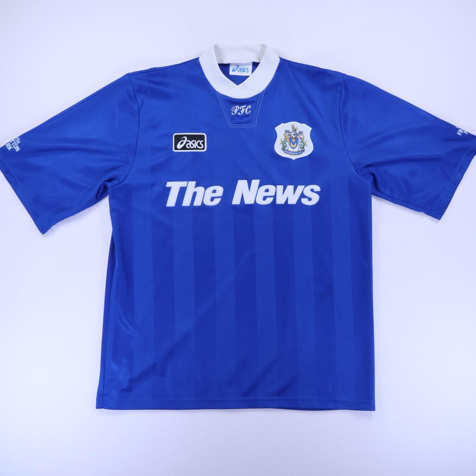 Portsmouth F.C 1995/97 Home Shirt - XL- FRONT