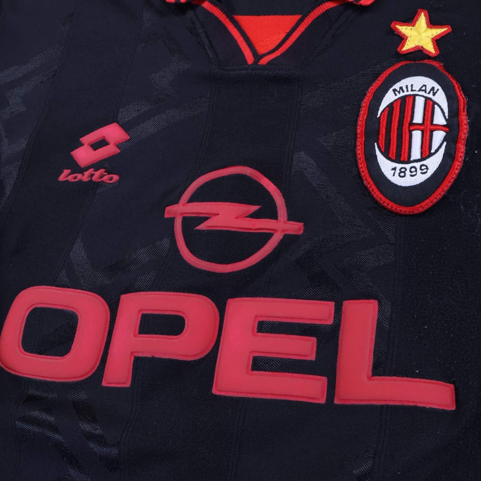 Ac Milan Davids #22 1996/97 Third Shirt - L