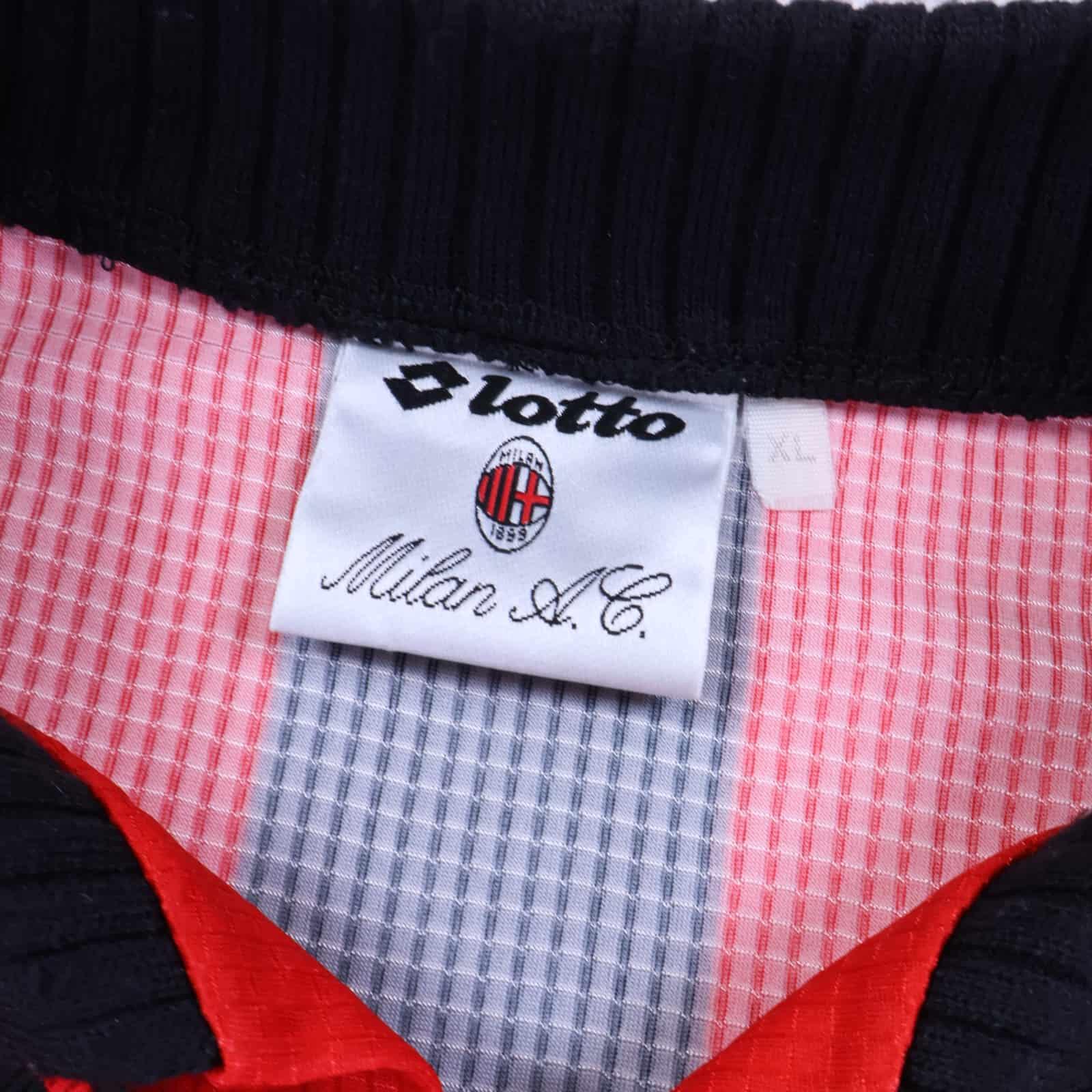 Ac Milan Desailly #8 1997/98 Home Shirt - XL- TAGS