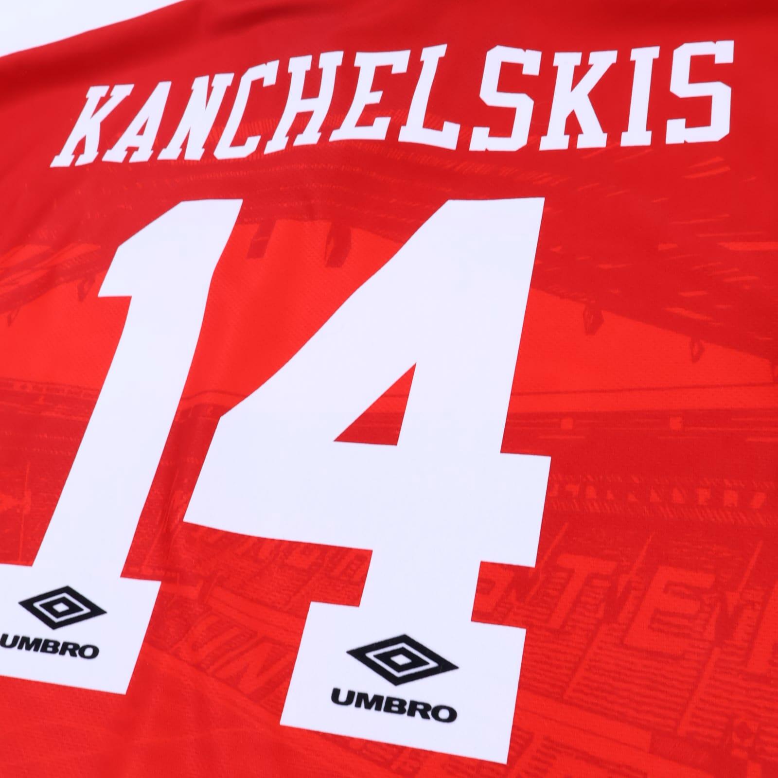 Manchester United Kanchelskis #14 1994/96 Home Shirt - XL