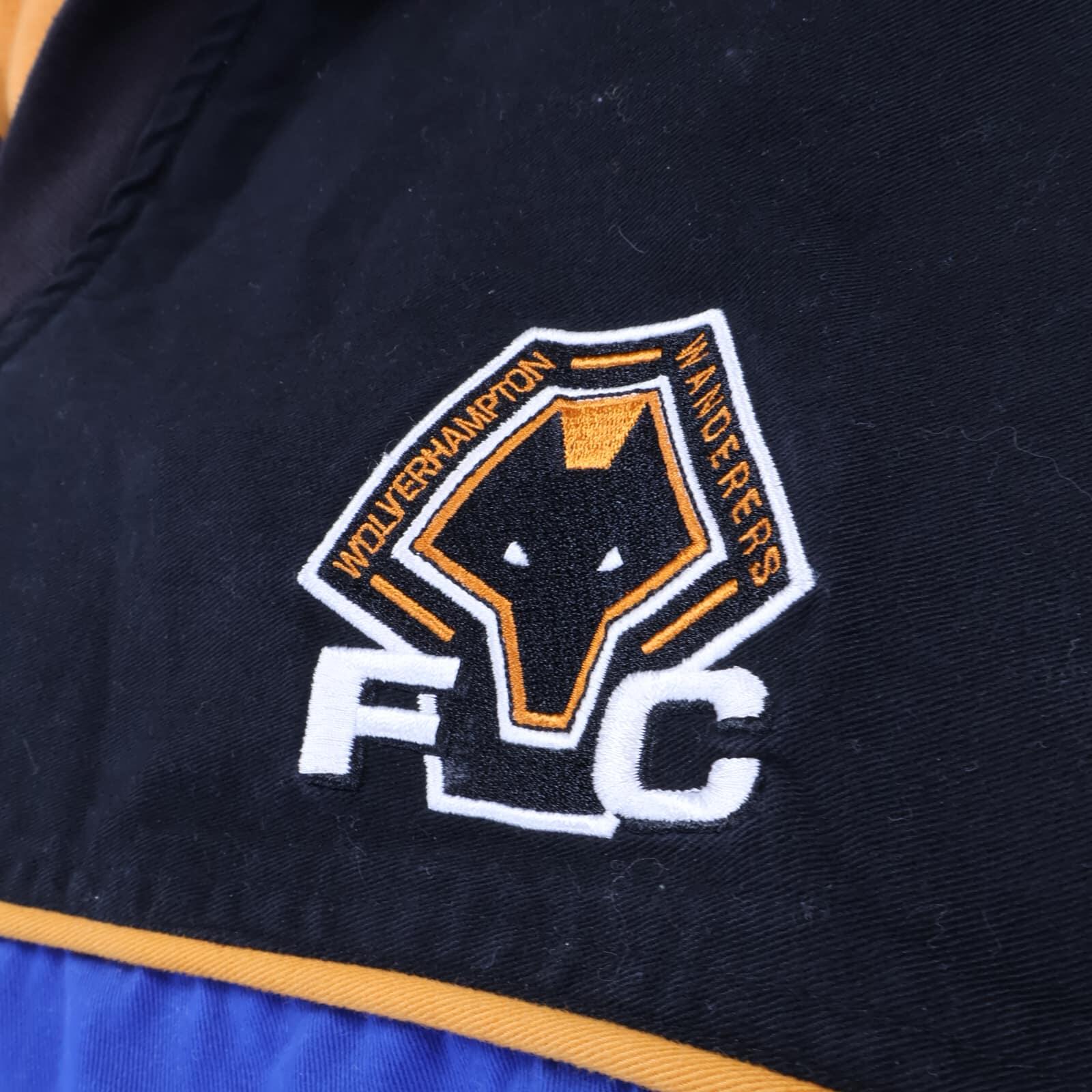 Wolverhampton Wanderers F.C 1996/98 Training Jacket - L- BACK