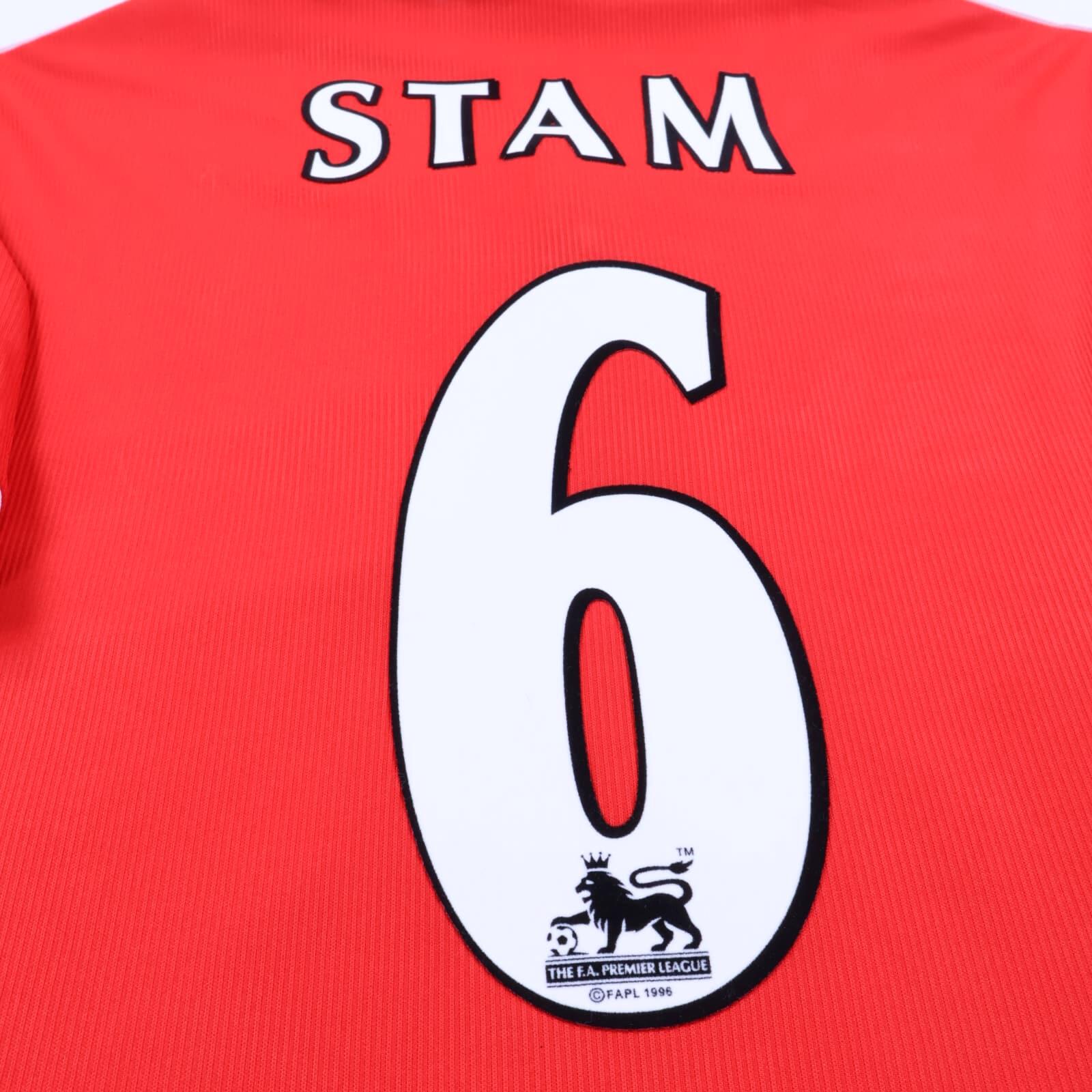 Manchester United Stam #6 1998/99 Home Shirt - XXL