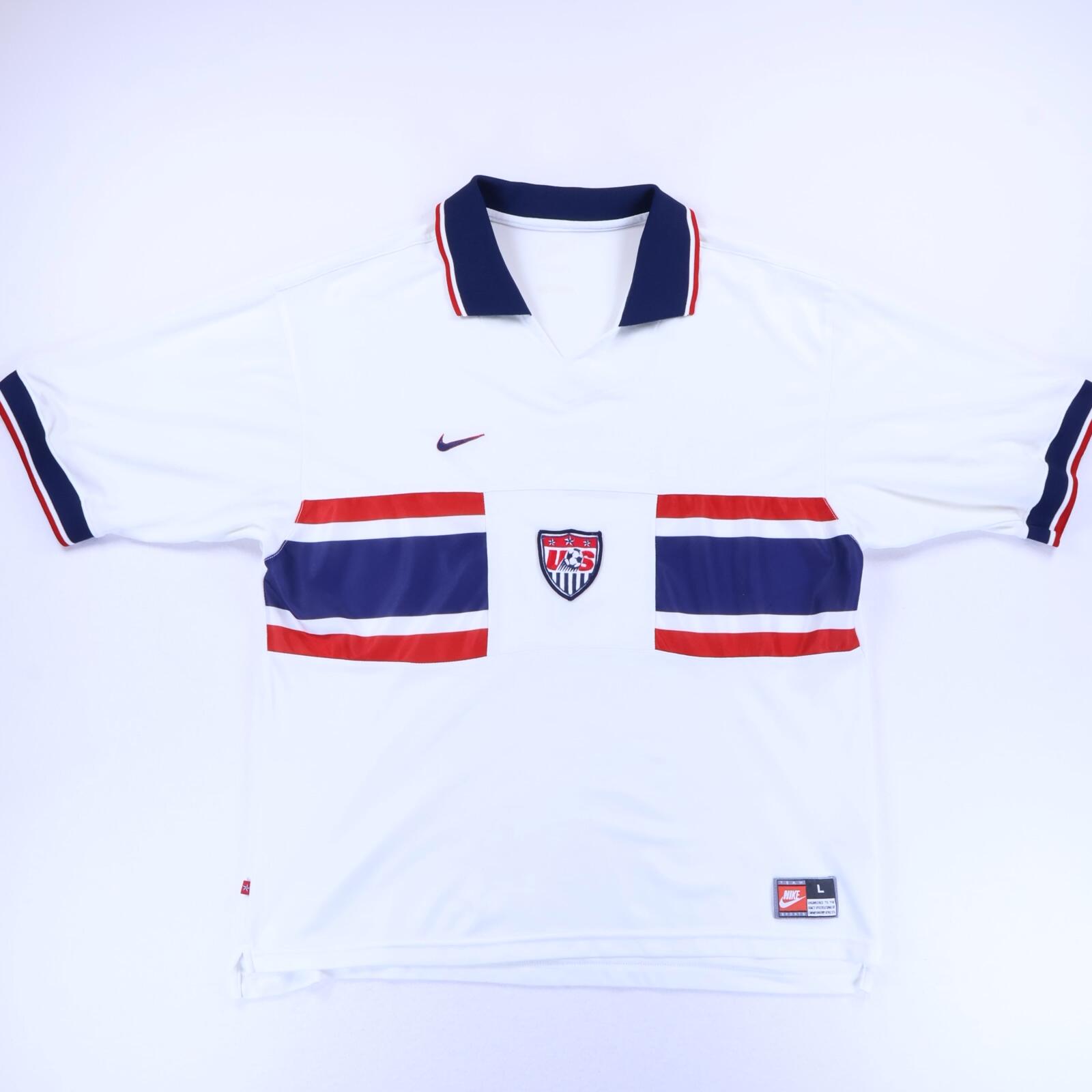 United States Of America 1995/97 Home Shirt - L- FRONT