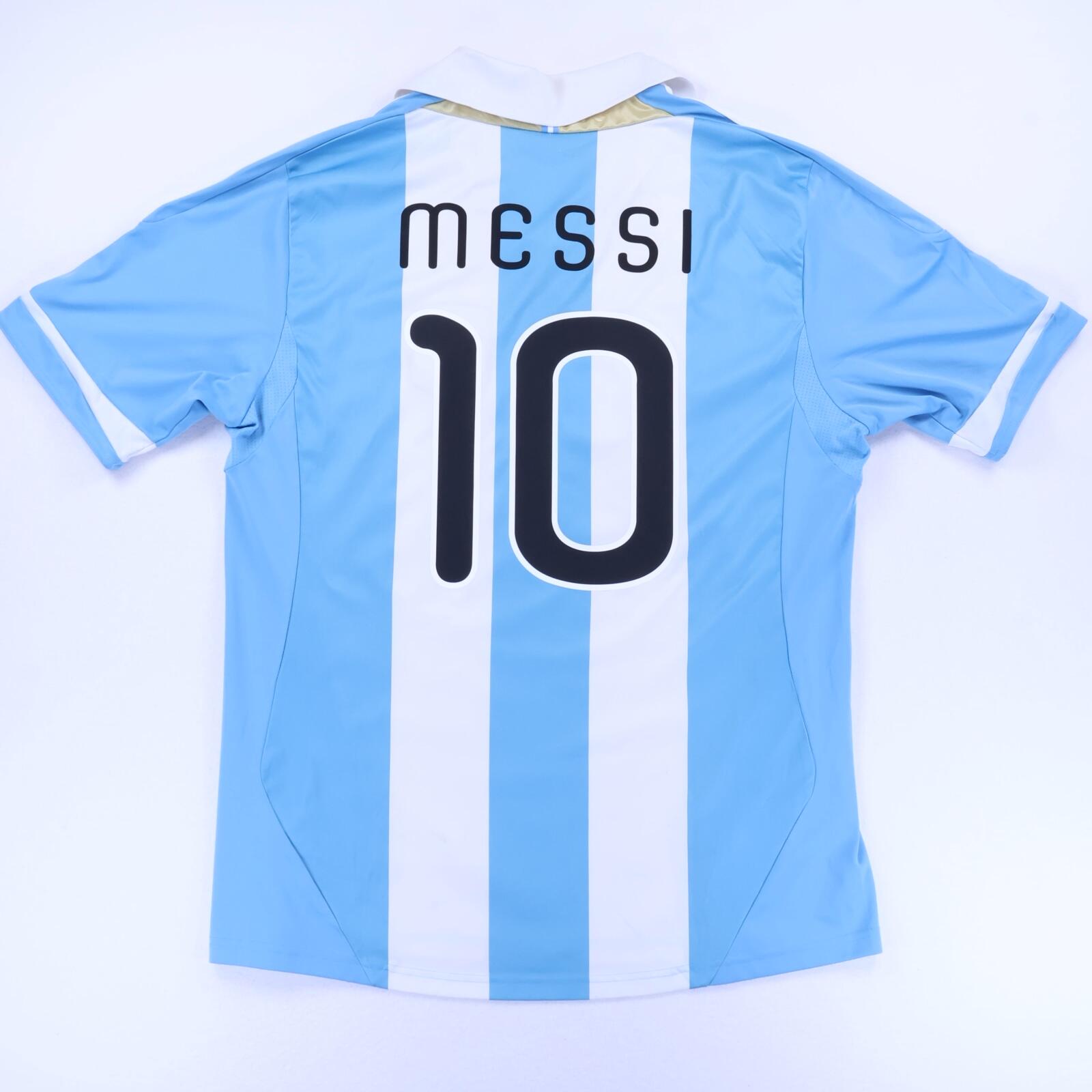 Argentina Messi #10 2011/13 Home Shirt - XL- FRONT